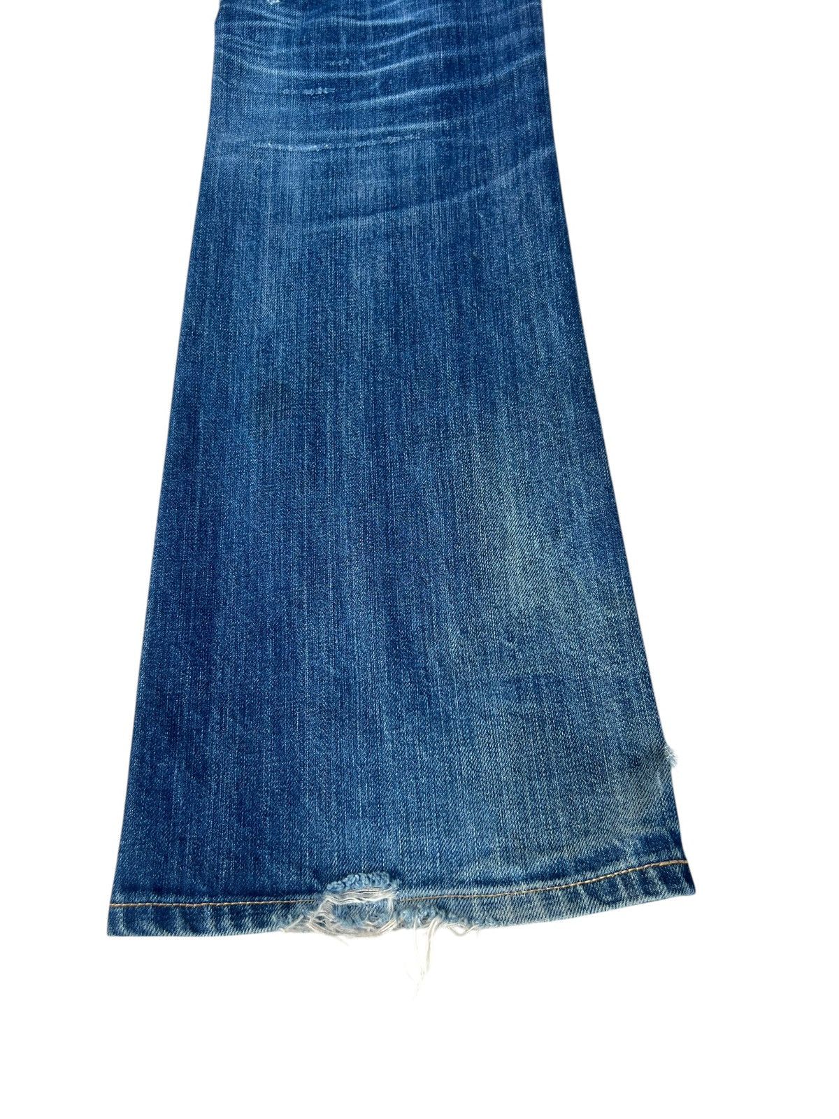 Burgus Plus Dirty Mud Denim Distress Burgus Plus Japan Bootcut Jeans Size US 32 / EU 48 - 19 Thumbnail
