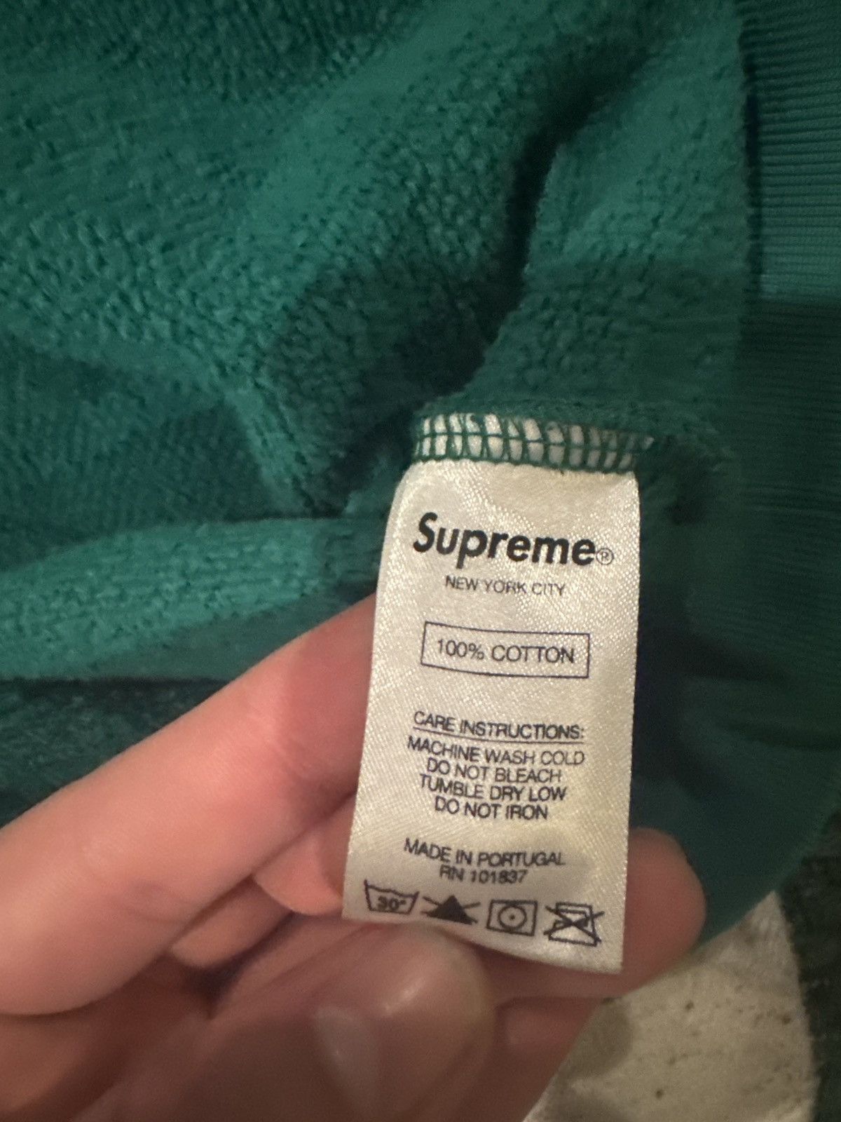 Supreme Supreme Love or Hate Hoodie (FW18) Size US M / EU 48-50 / 2 - 8 Thumbnail