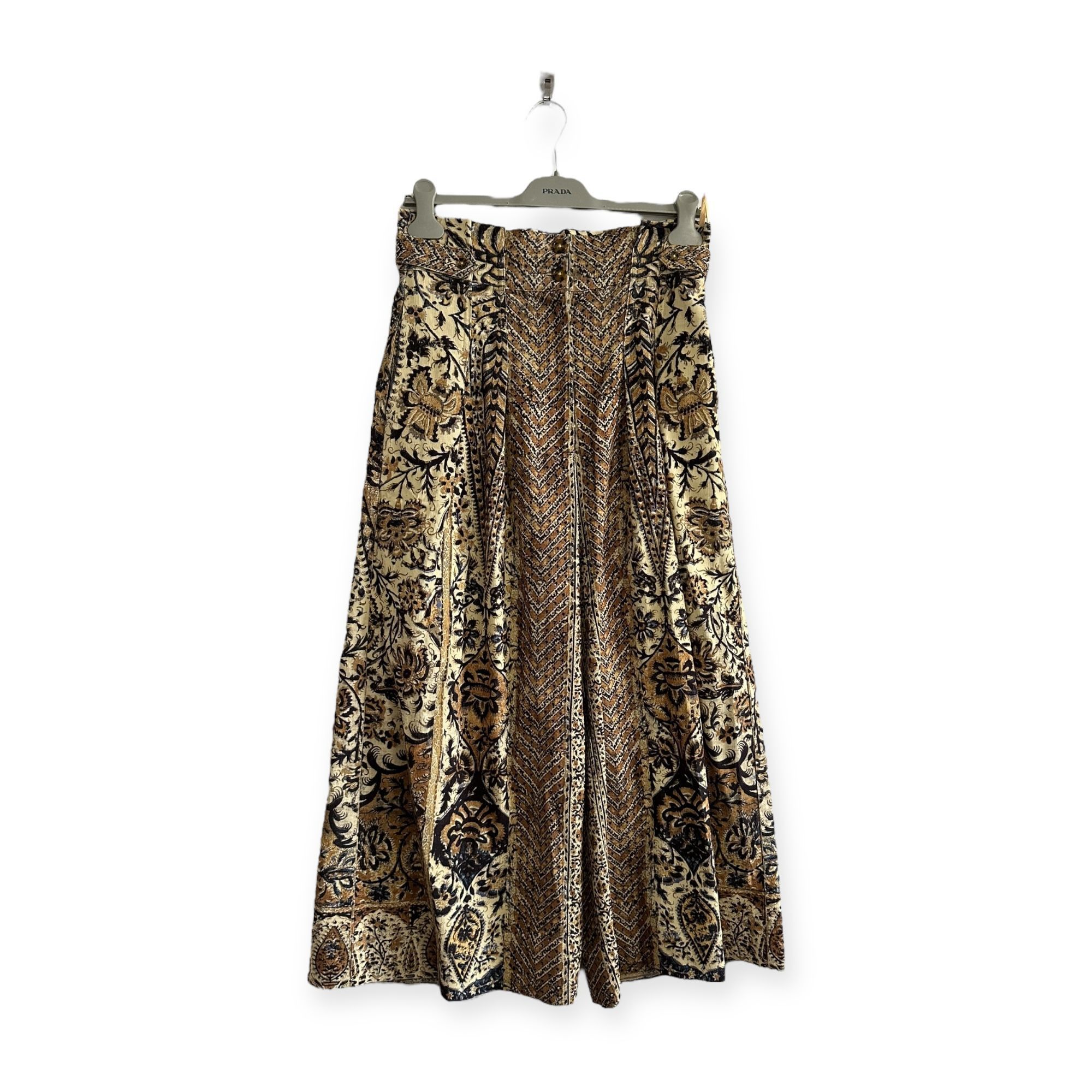image of Ulla Johnson Kiva Culottes Pants, Size 6, Sandalwood in Beige, Women's