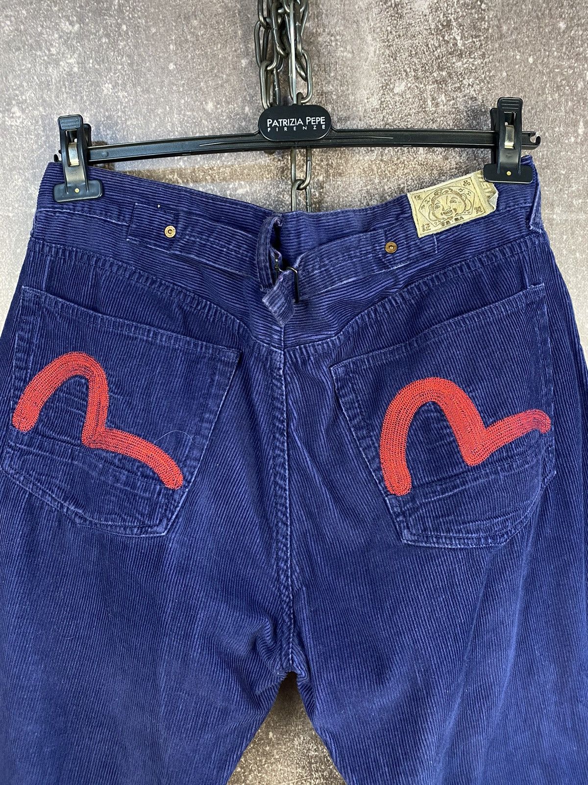 Evisu RARE Vintage Y2K Evisu Selvage Velvet Jeans Pants Size US 34 / EU 50 - 3 Thumbnail