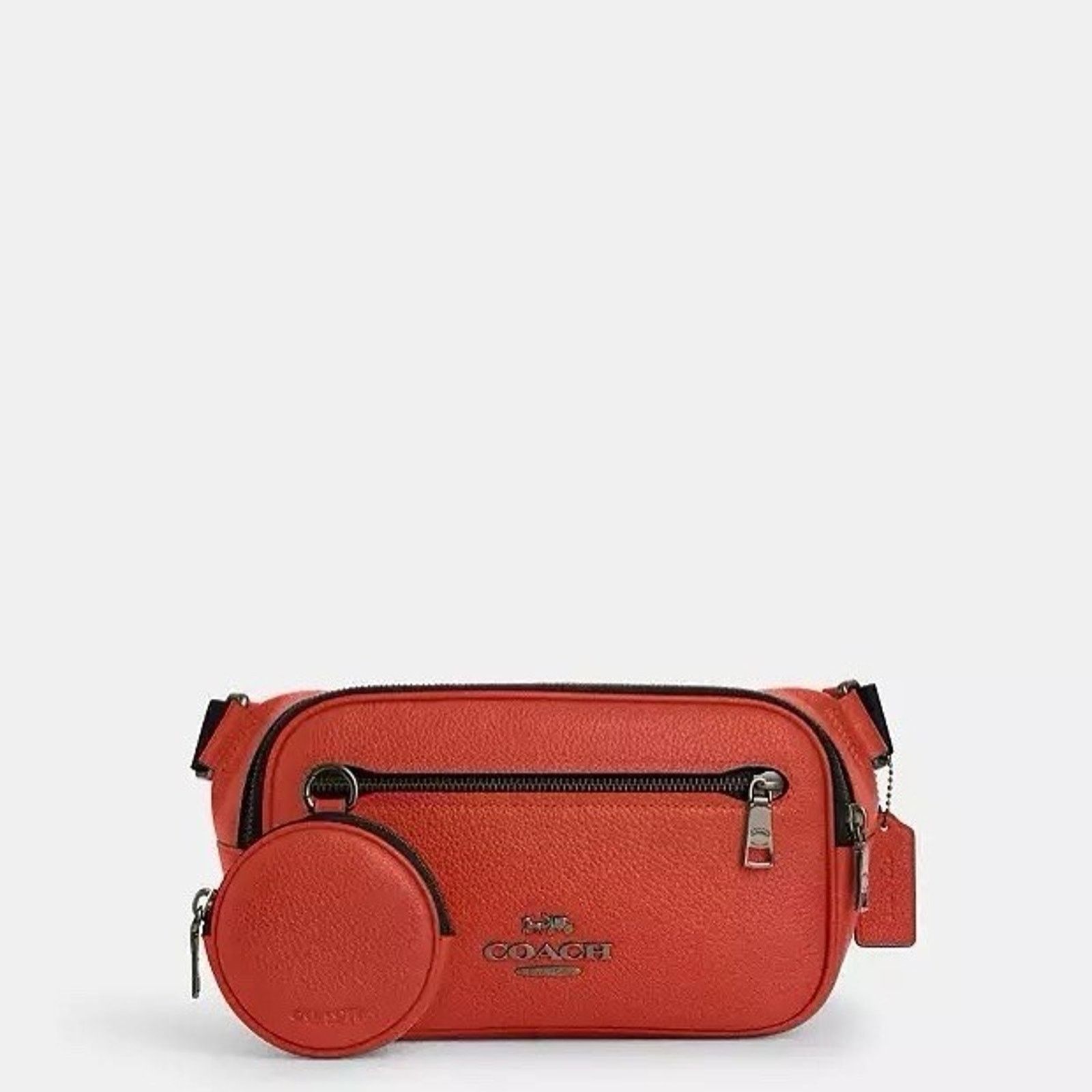 Coach NWT Coach Elias Belt Bag Leather CJ507 Mango Size ONE SIZE - 4 Thumbnail