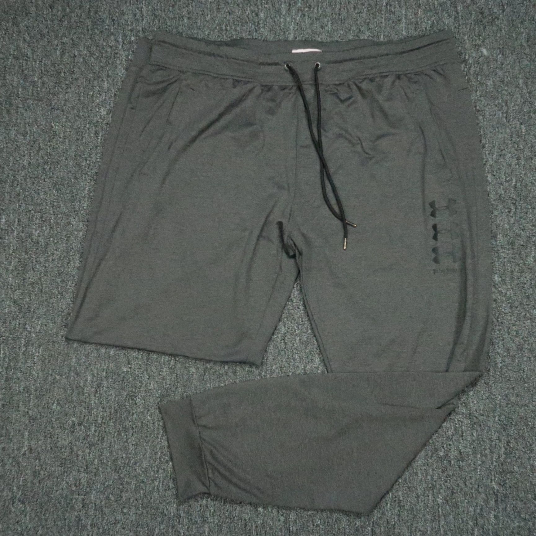 Under Armour Under Armour x Palm Angels Mens 2XL Gray Jogger Pants Activewear Training Basketball CrossFit Gym & Training Hiking Running Size US 39 - 2 Thumbnail
