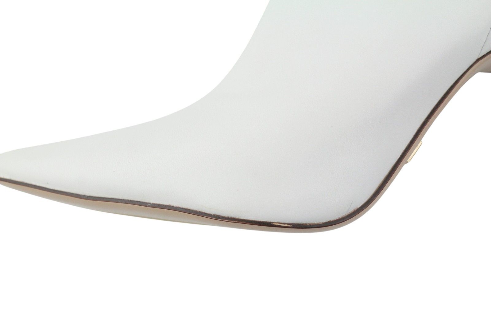 Other LOLA CRUZ NAF EU38 White Eco Leather Pointed Toe 87541 Size US 7 / IT 37 - 12 Thumbnail