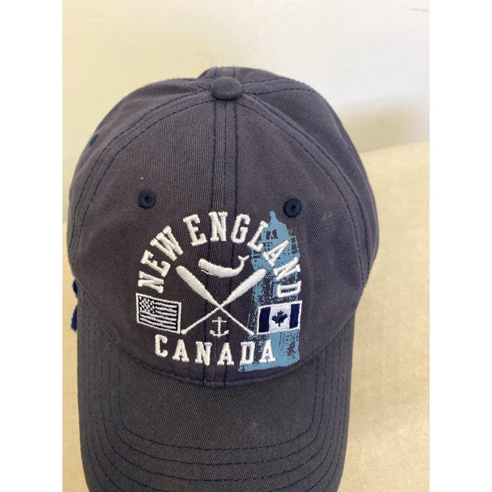 Prince VINTAGE Seattle Mariners Hat Adjustable Baseball Dad Cap Spring Training /488 Blue Adult Adjustable Cotton Knit Men’s Cap Size ONE SIZE - 2 Thumbnail