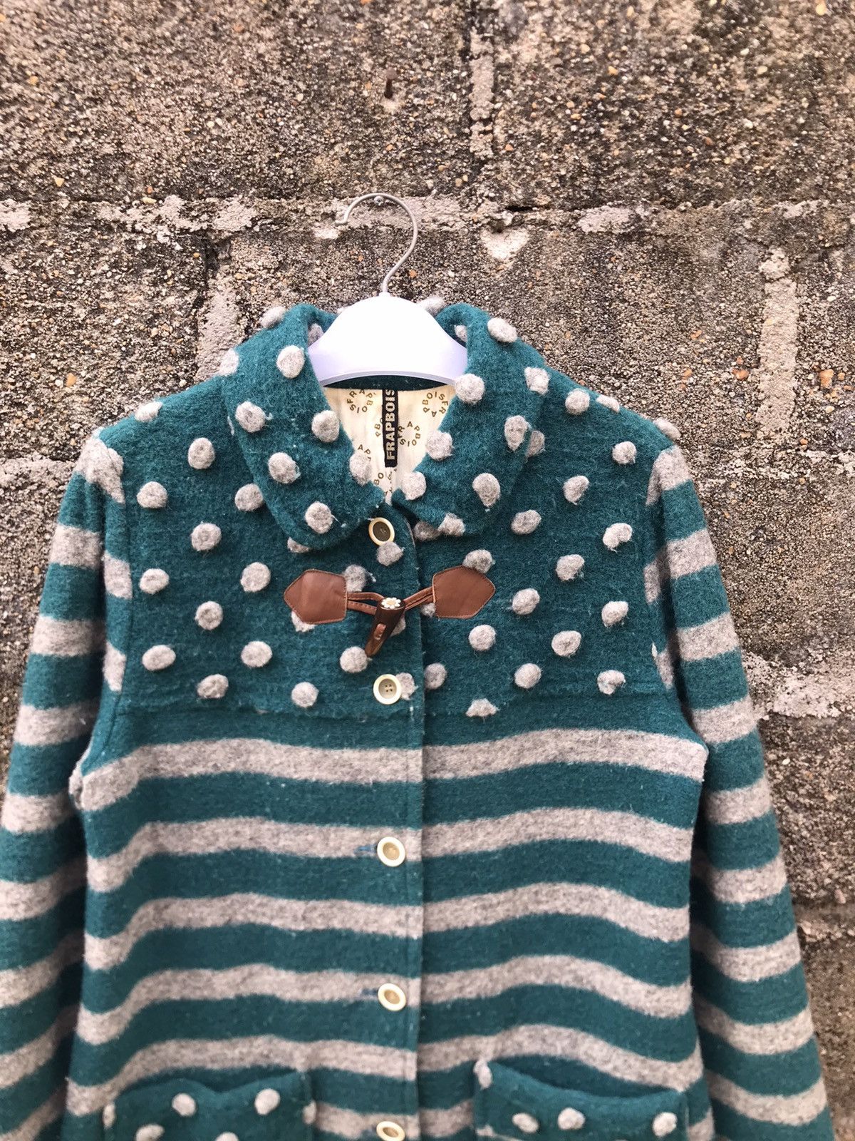 Frapbois ⚡️Vintage Frapbois By Issey Miyake Wool Duffle Coat Size S / US 4 / IT 40 - 5 Thumbnail