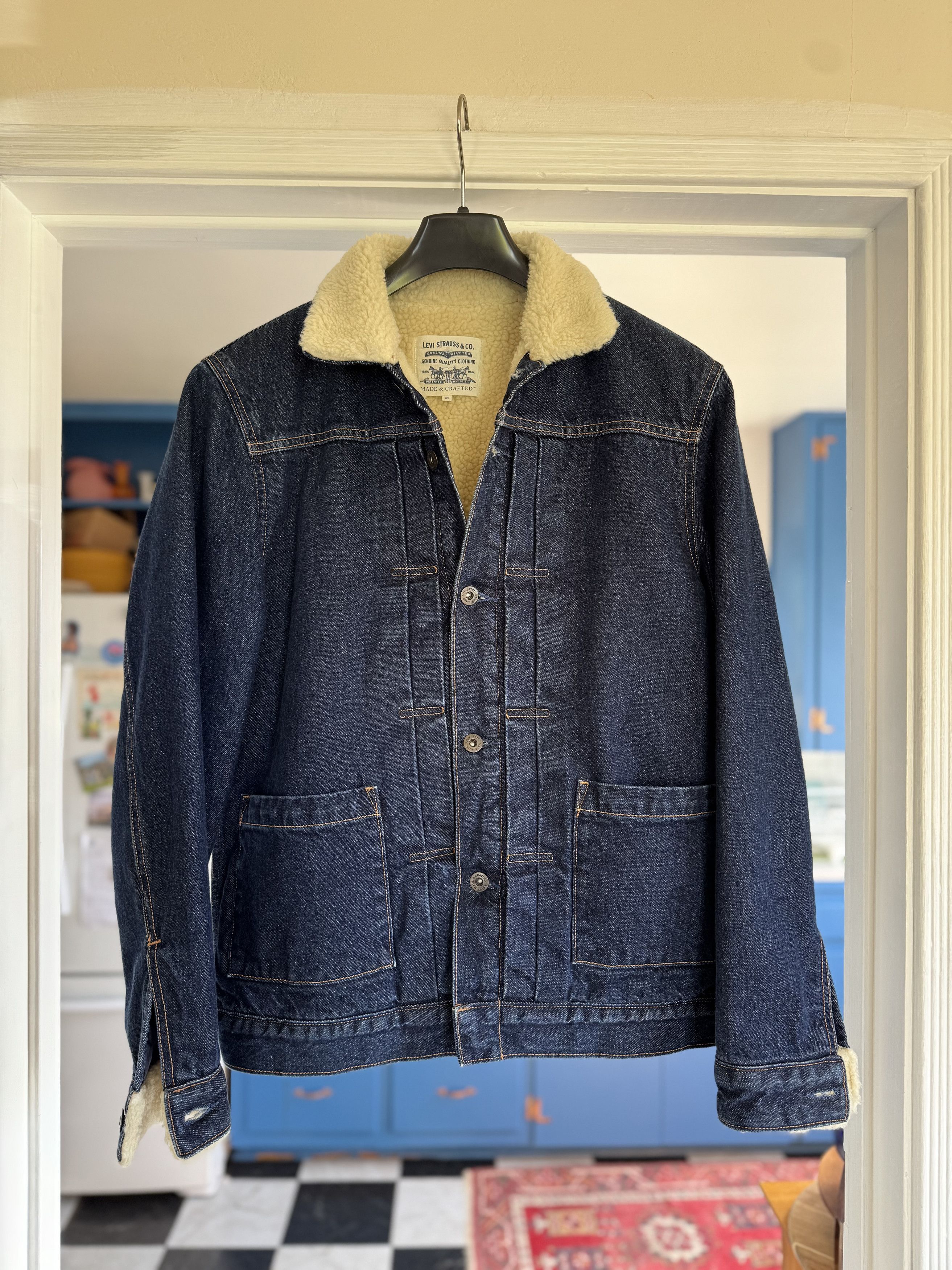 Levi's Made & Crafted LEVIS MADE & CRAFTED TYPE II SHERPA TRUCKER JACKET Size US M / EU 48-50 / 2 - 2 Thumbnail