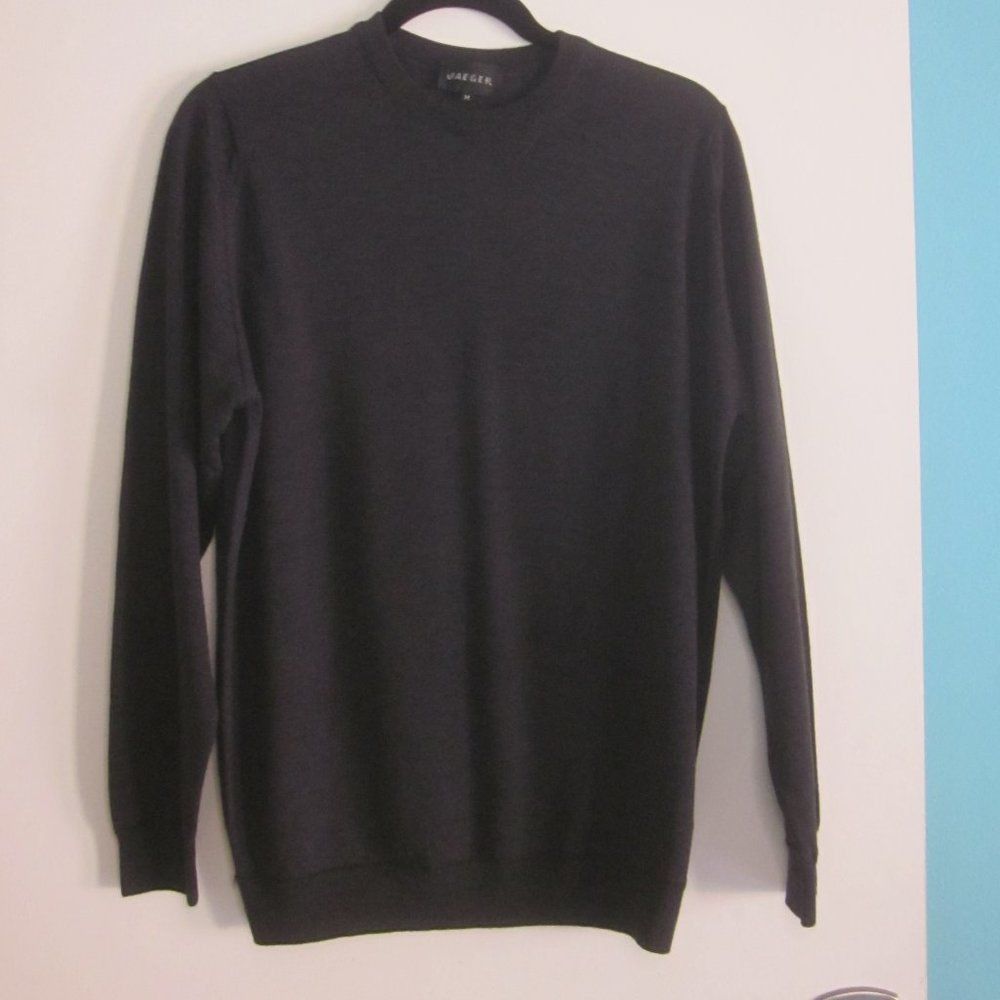 Jaeger British Superfine Wool Sweater Womens Size M