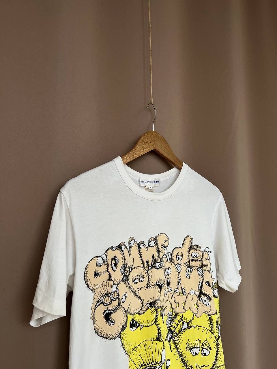Comme des Garcons SHIRT Comme Des Garcons X Kaws Printed T-Shirt Mens Size M Size US M / EU 48-50 / 2 - 3 Thumbnail