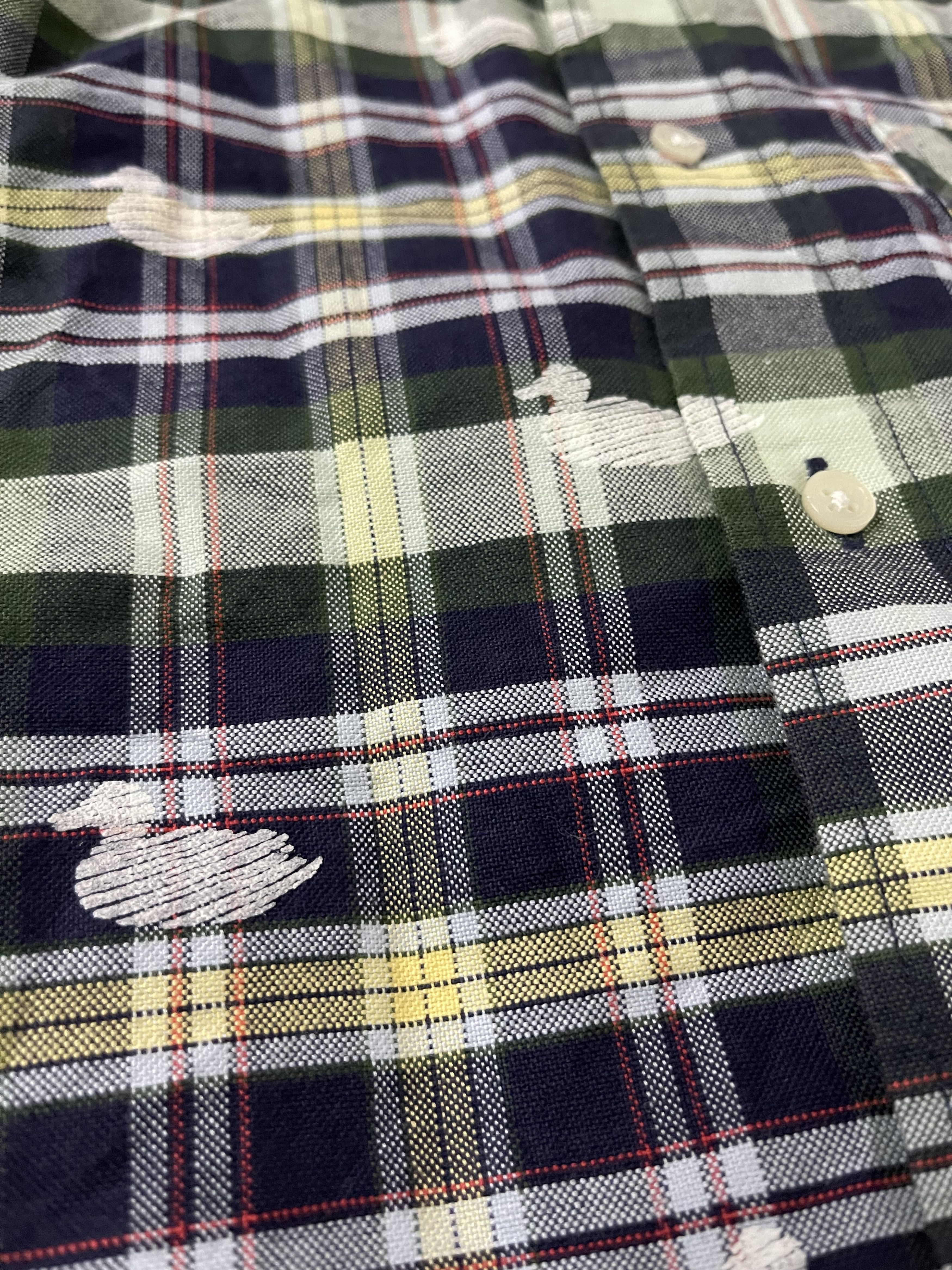 Thom Browne Koe x Thom Browne LongSleeve Checked Duck Shirt Size US S / EU 44-46 / 1 - 7 Thumbnail