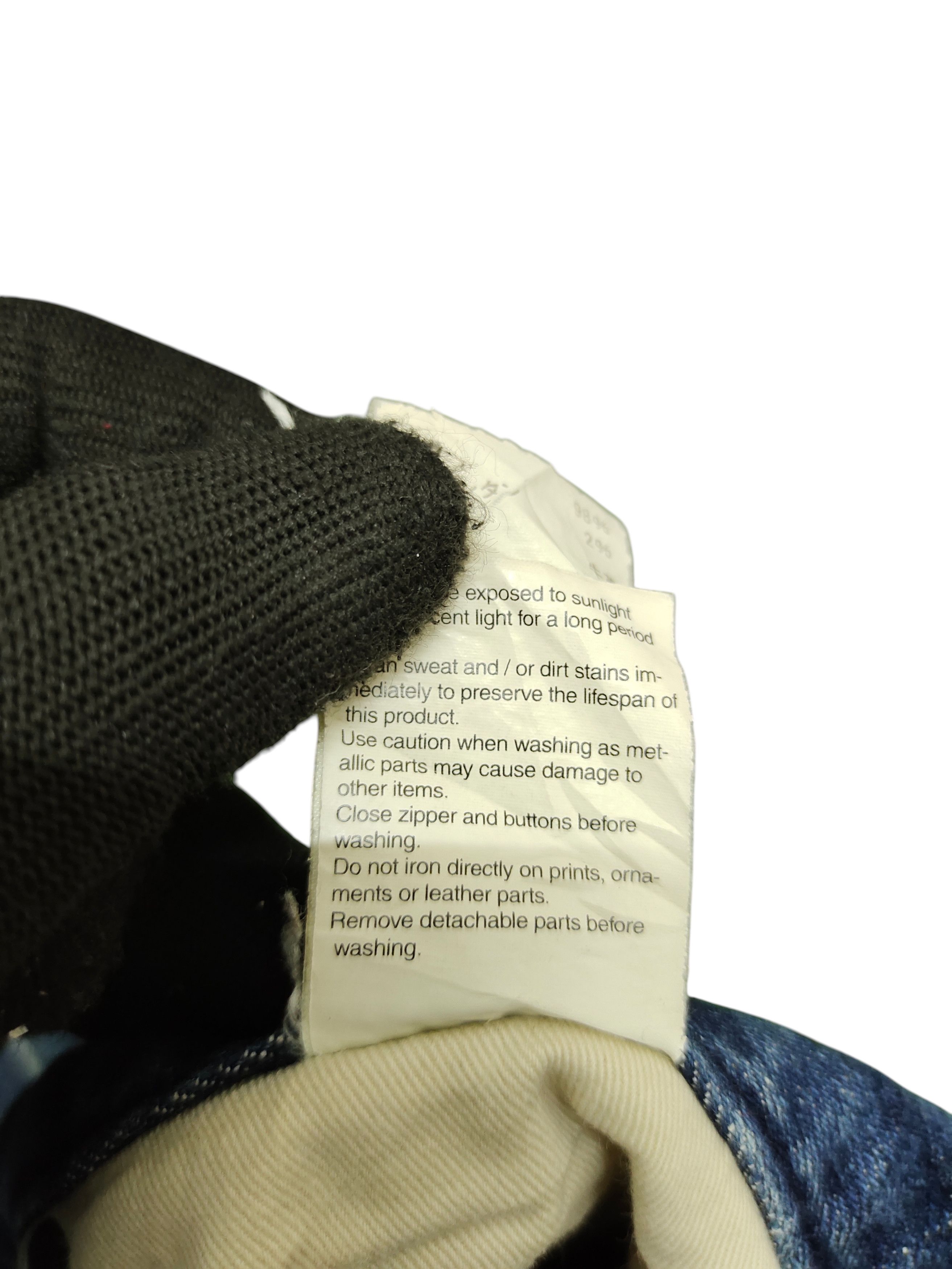 Kapital Vintage 90s Johnbull Clawmark Distress Faded Denim Jeans Size US 35 - 14 Thumbnail