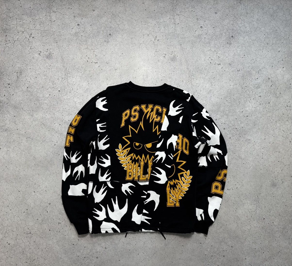 Alexander McQueen Alexander McQueen MCQ Psycho Big Logo Sweatshirt Y2K Size US S / EU 44-46 / 1 - 2 Thumbnail