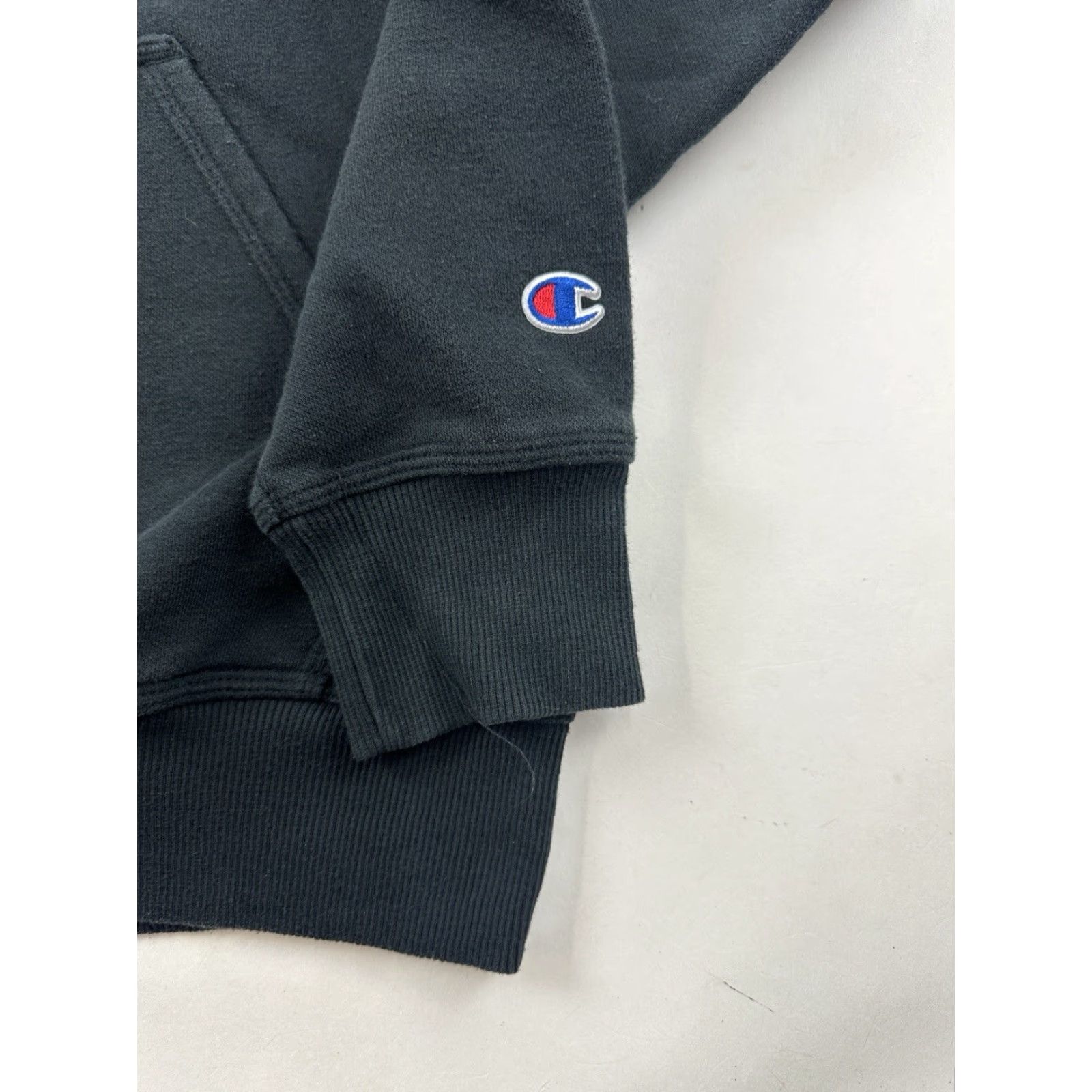Champion Champion Hoodie Mens Small Black Pullover Sweatshirt Size US S / EU 44-46 / 1 - 2 Thumbnail