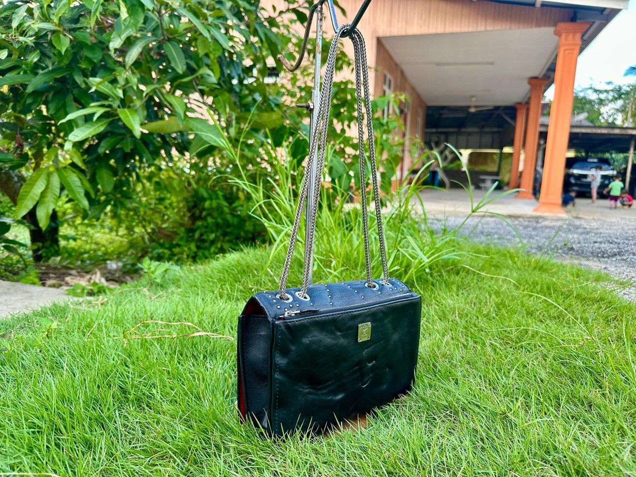 MCM Authentic MCM Lambskin Diamond Disco Shoulder Bag Size ONE SIZE - 3 Thumbnail
