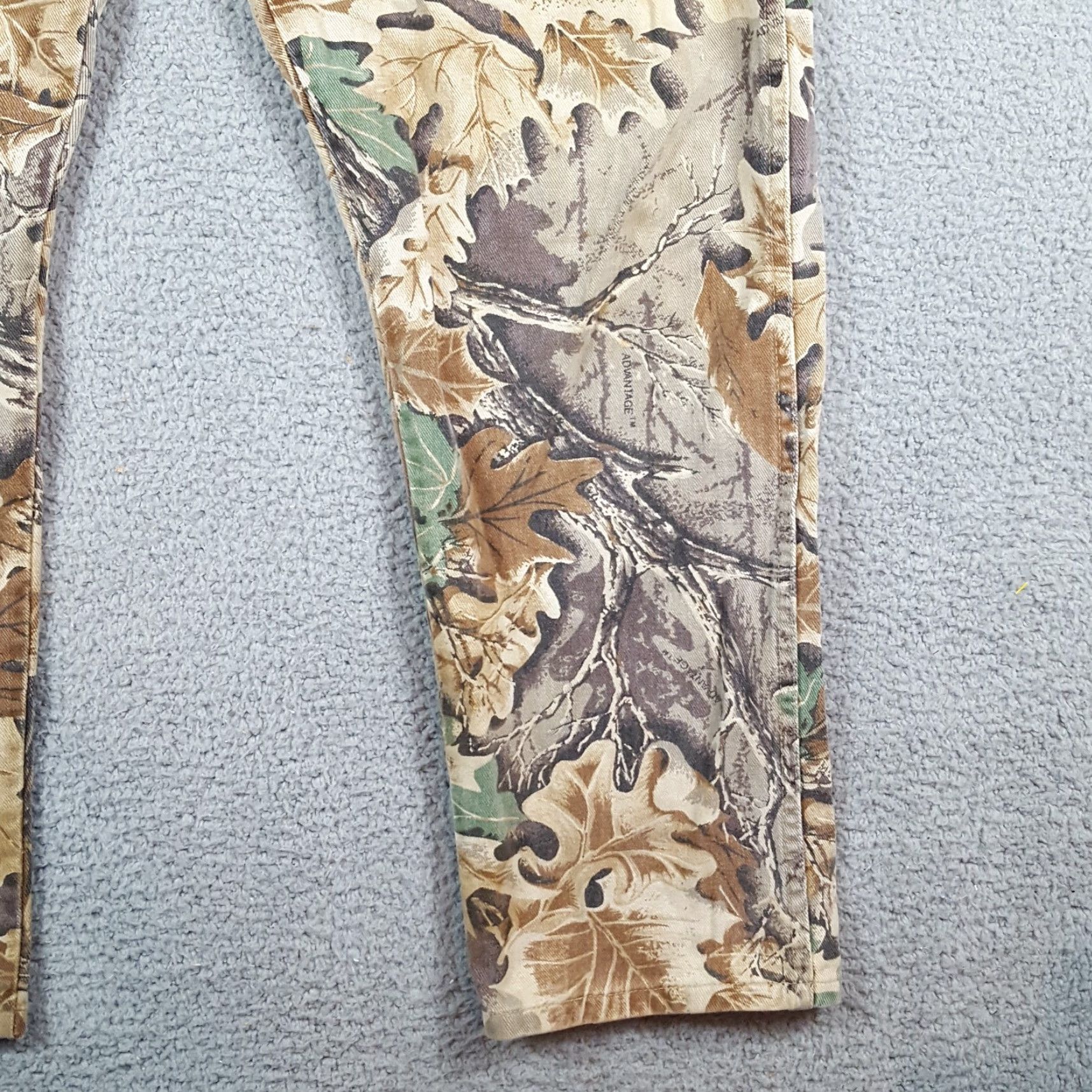 Wrangler VINTAGE Wrangler Pants Men 38x31 Camouflage Camo 90s Grunge Y2K Outdoor Hunting Casual Size US 38 / EU 54 - 7 Thumbnail