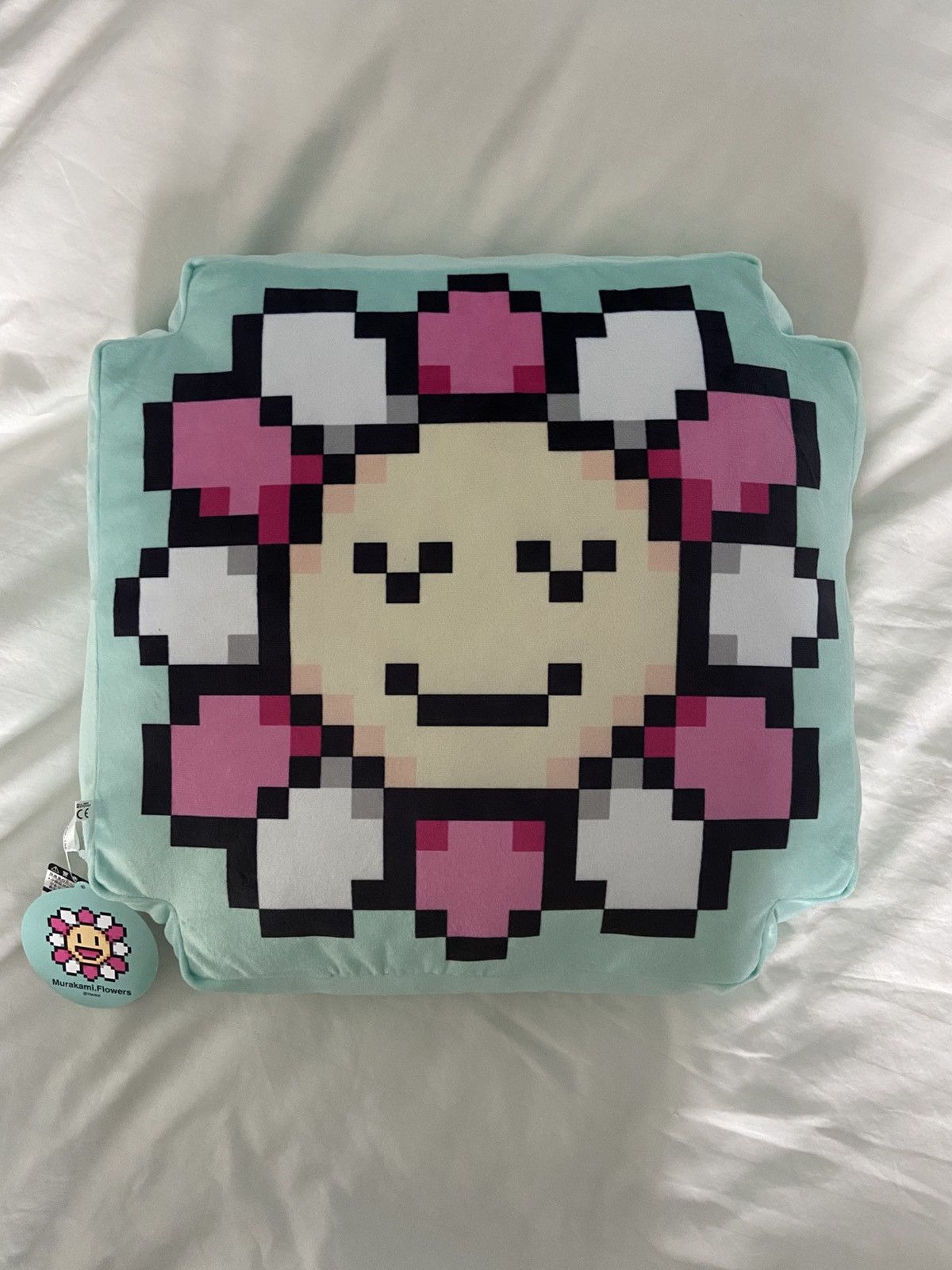 Japanese Brand × Takashi Murakami Takashi Murakami Flower pixel pillow cushion kaikai kiki Size ONE SIZE - 2 Thumbnail