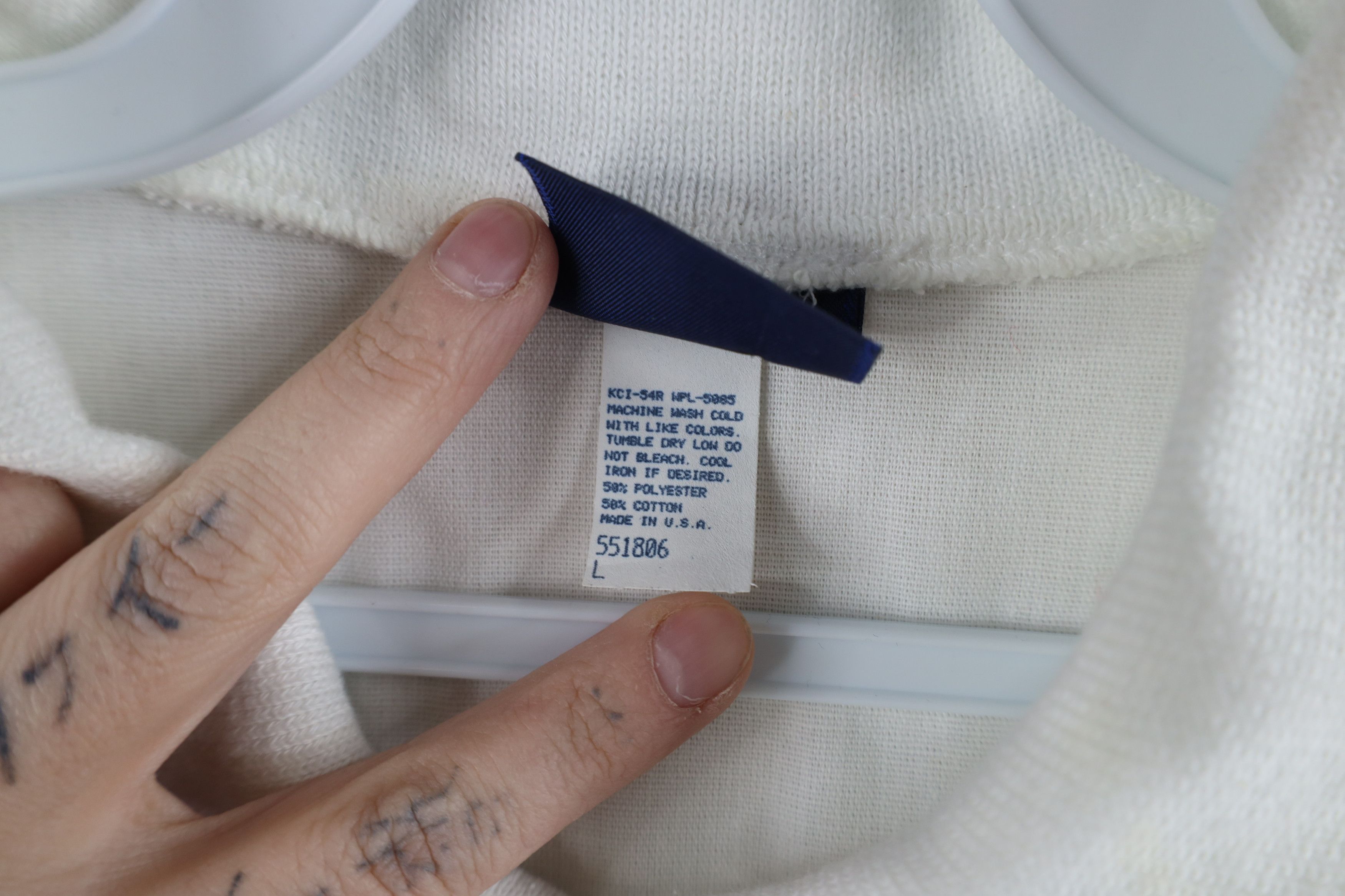 Vintage Vintage 90s Streetwear Collared Pullover Polo Shirt USA Size US L / EU 52-54 / 3 - 9 Thumbnail
