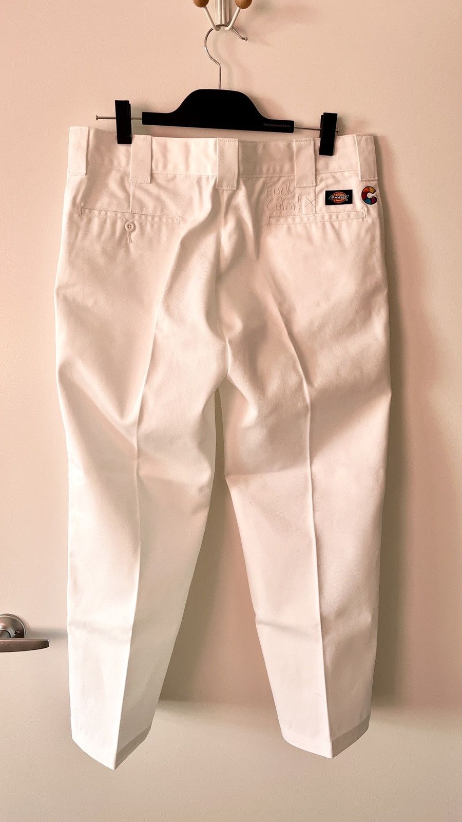 Dickies Dickies x Color Skate Shop White Pants Size US 34 / EU 50 - 2 Thumbnail