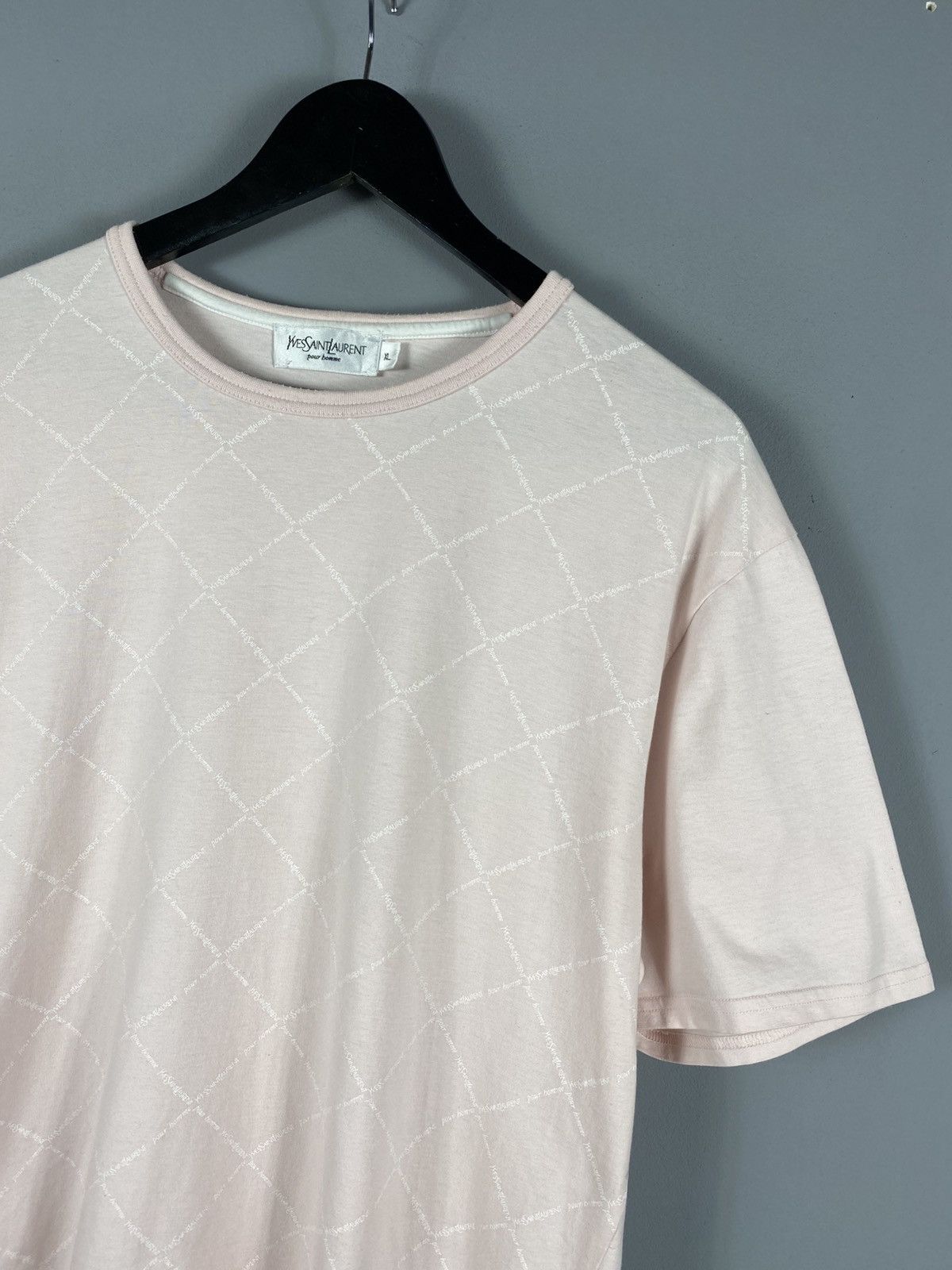 Vintage × Yves Saint Laurent Yves Saint Laurent vintage multilogo monogram Tshirt YSL tee Size US XL / EU 56 / 4 - 2 Thumbnail