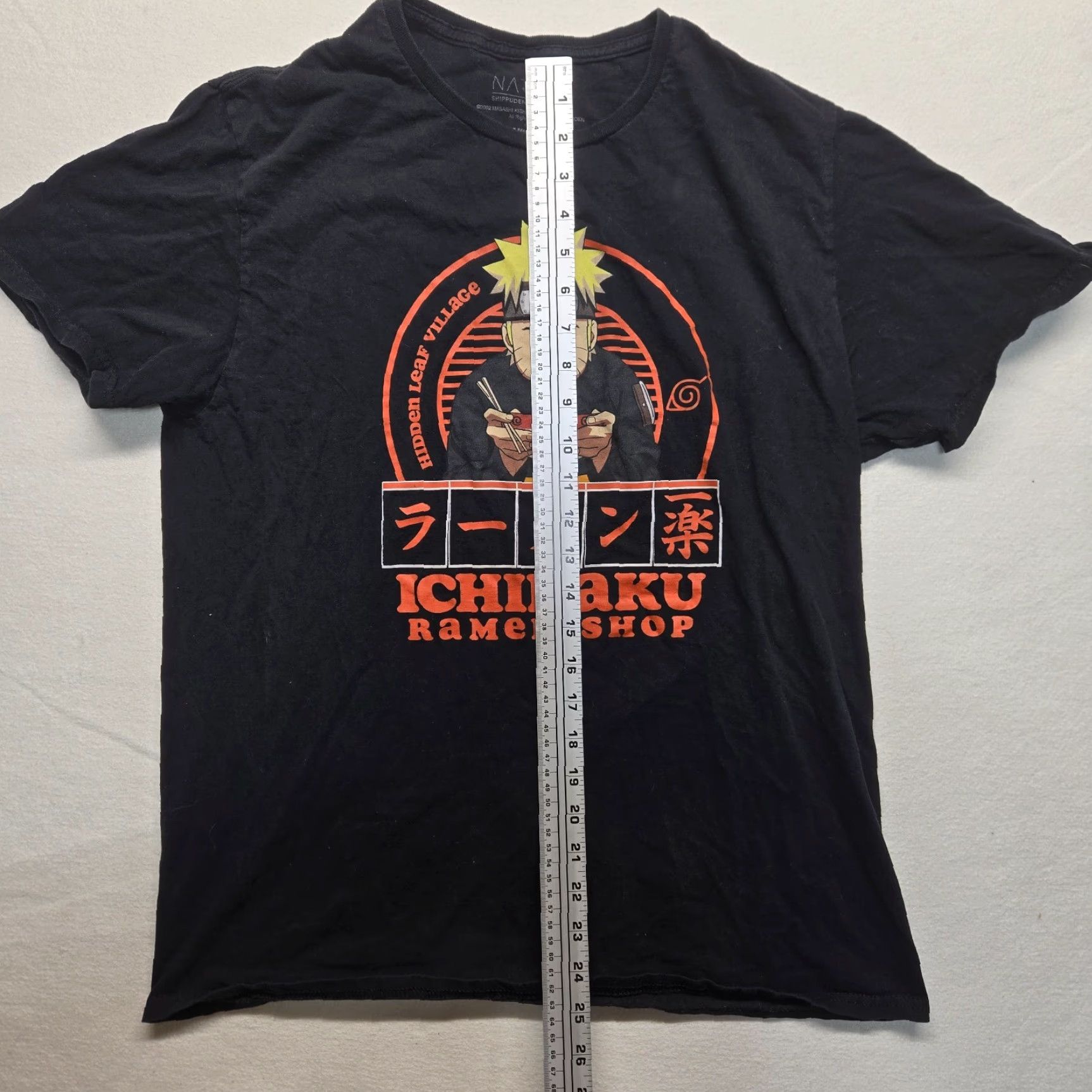 Vintage Naruto Shippuden Anime Shirt Ichiraku Ramen Shop Adult Men's T-Shirt L Large Black Naruto Shirt Bioworld Event Theme Anime Shirt Mens L Black Large Size US L / EU 52-54 / 3 - 5 Thumbnail