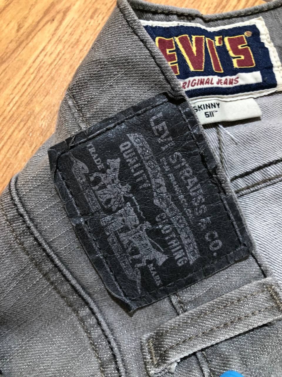 Levi's Levis Jeans Skinny 511 Distressed Mens streetwear pants Size US 32 / EU 48 - 5 Thumbnail