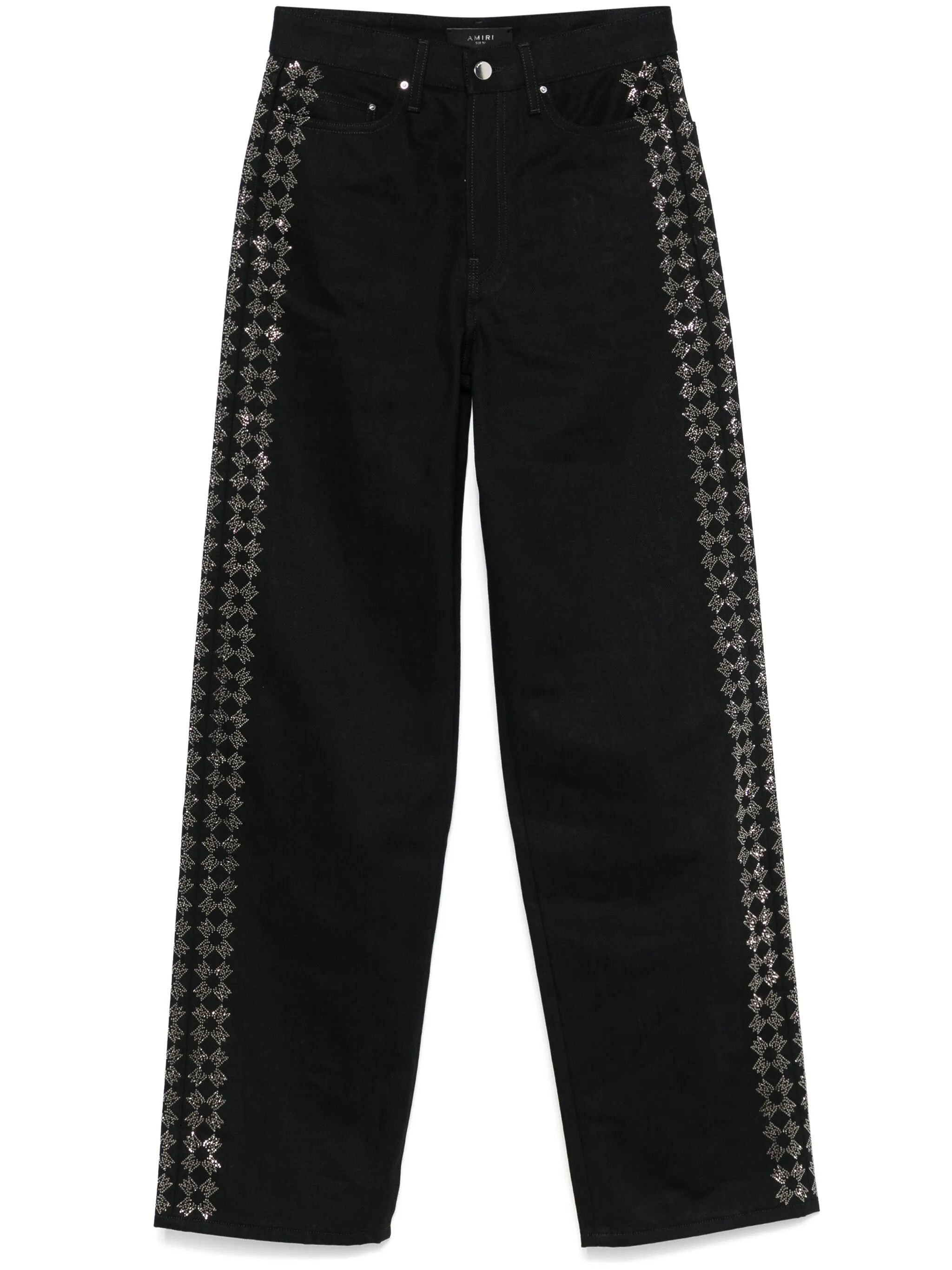 Amiri o1orln1125 MA Quad Jeans in Black Size 26" / US 2 / IT 38 - 1 Thumbnail