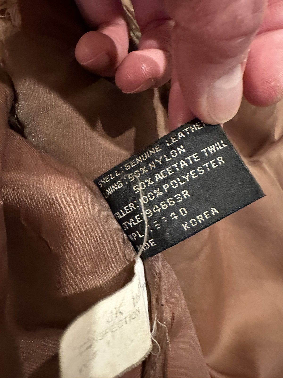 Genuine Leather Vintage Leather Works Faded Brown Leather Jacket Size US XL / EU 56 / 4 - 16 Thumbnail