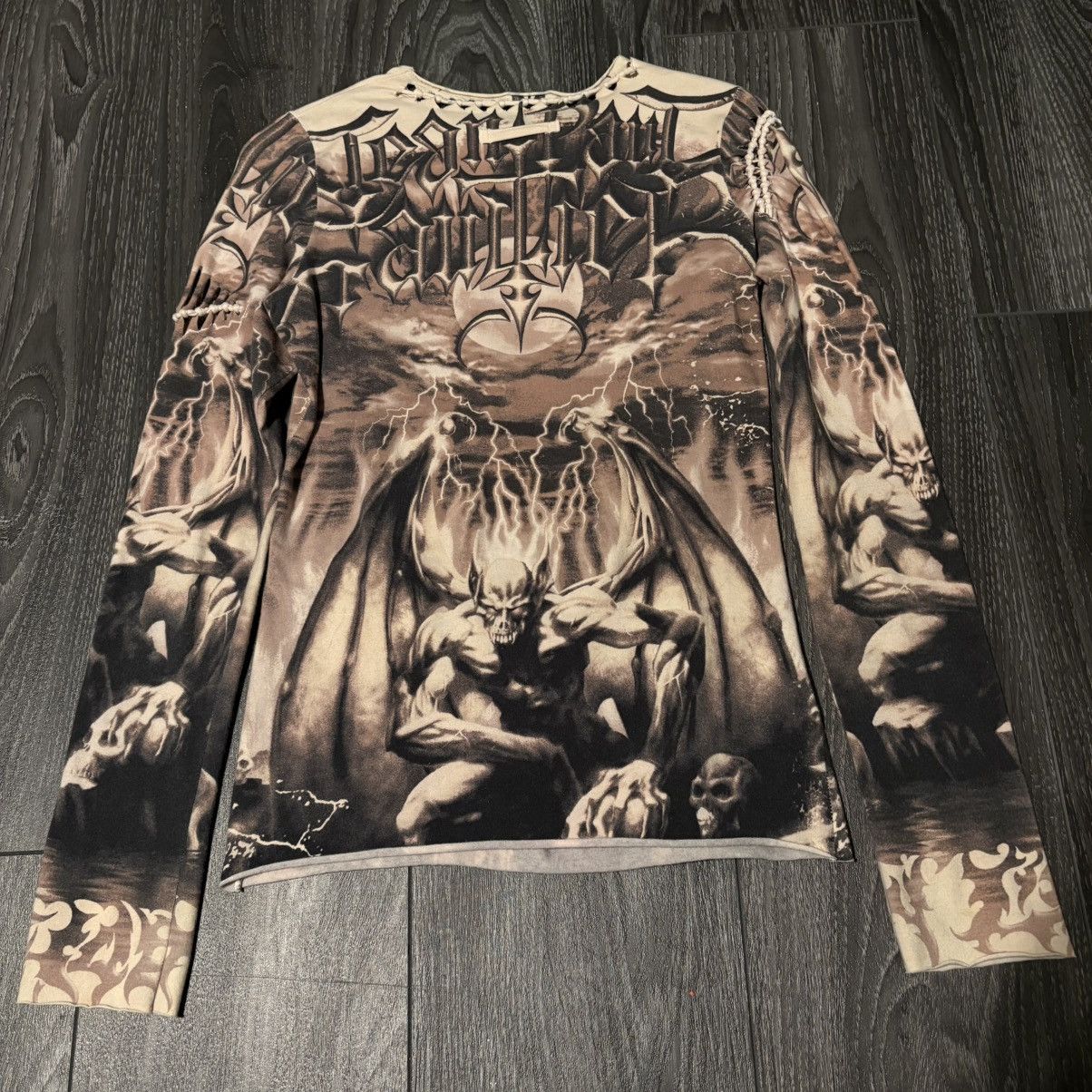 Jean Paul Gaultier Slashed Satan long sleeve Size US XS / EU 42 / 0 - 2 Thumbnail
