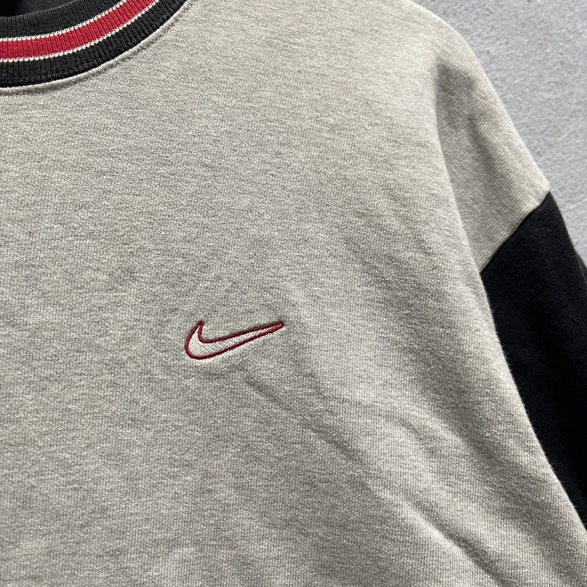 Nike Vintage Nike Two-Tone Long Sleeve Crewneck Size US L / EU 52-54 / 3 - 3 Thumbnail