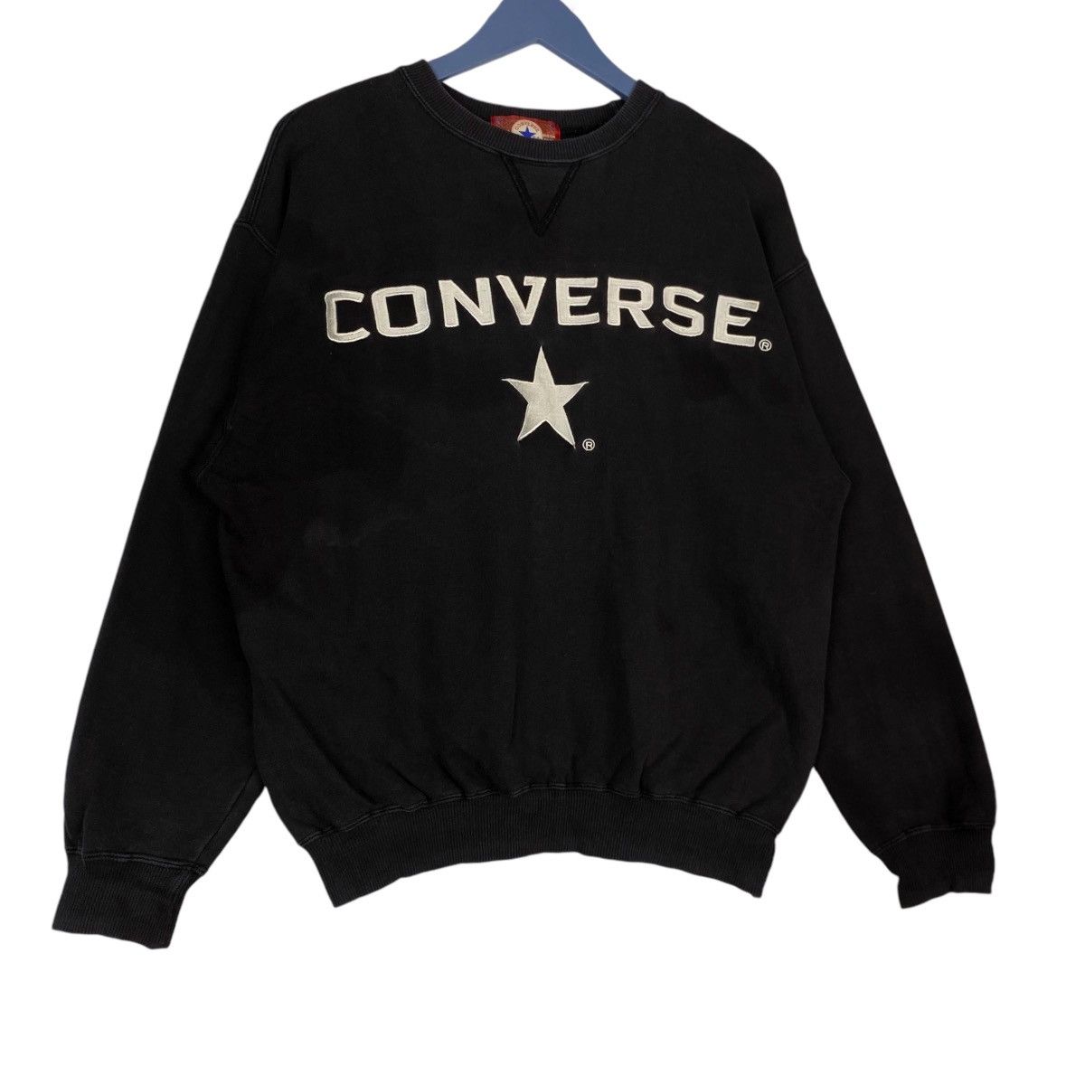 Converse × Vintage Vintage Converse All Star Printed Crewneck Sweatshirt Size US M / EU 48-50 / 2 - 3 Thumbnail