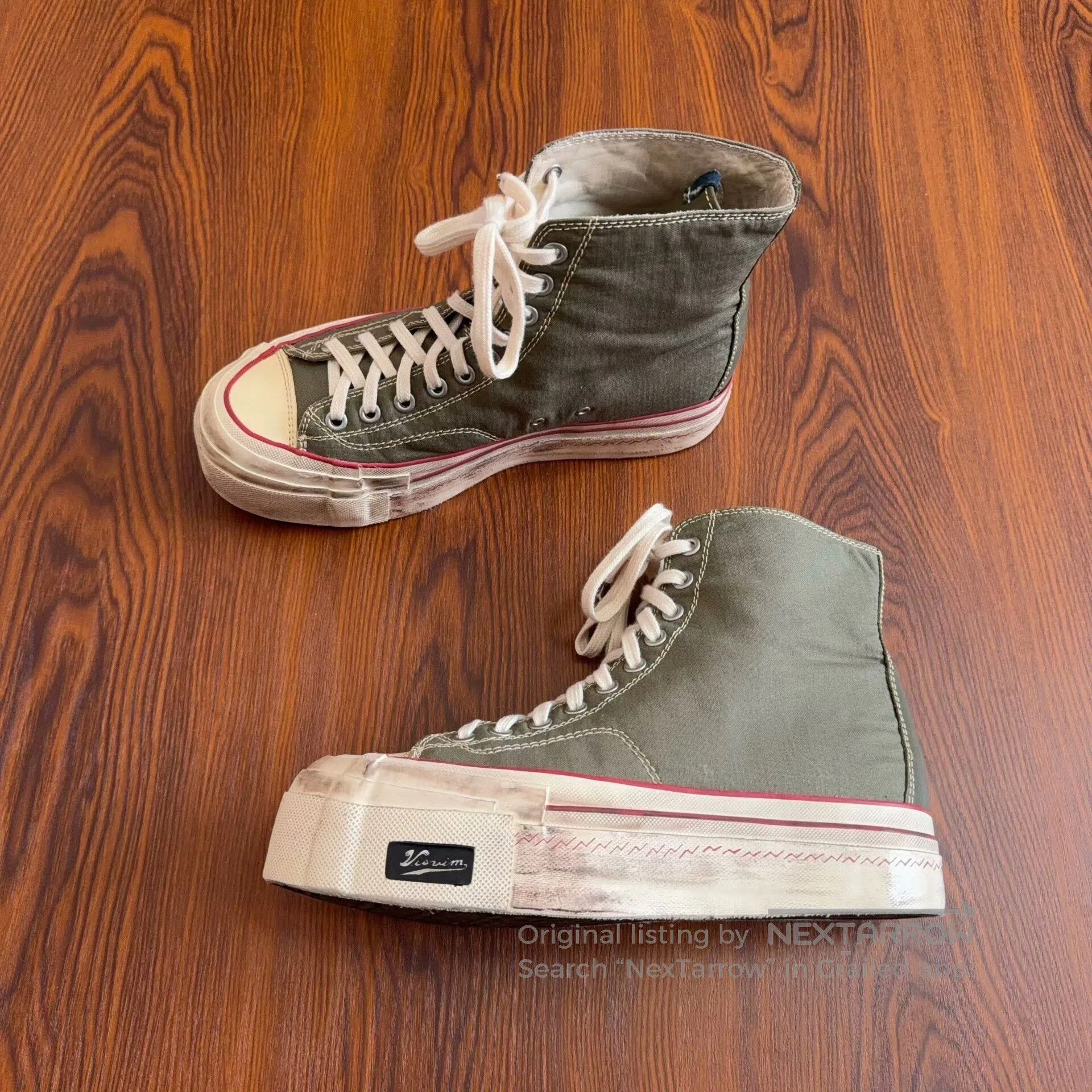 Visvim Visvim Skagway Hi G.Patten ICT High Top Sneakers. Size US 9.5 / EU 42-43 - 4 Thumbnail