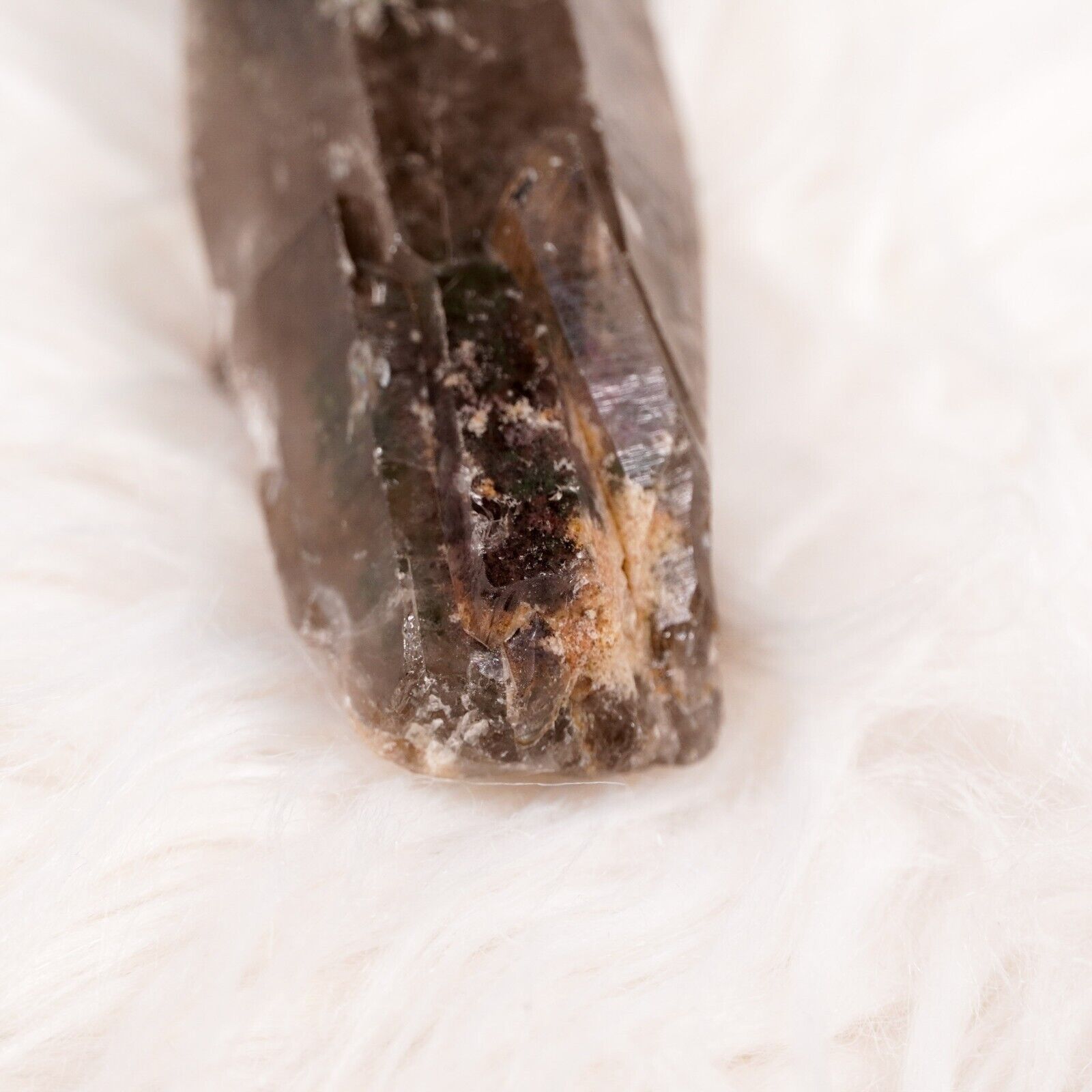 Other Large Smokey Quartz Crystal Point 4" Healing Gemstone Wand Size ONE SIZE - 8 Thumbnail