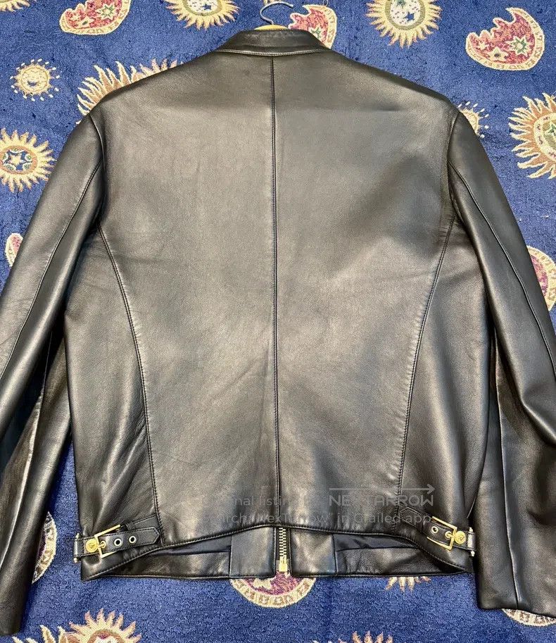 Versace Versace Lambskin leather coat Size US M / EU 48-50 / 2 - 5 Thumbnail