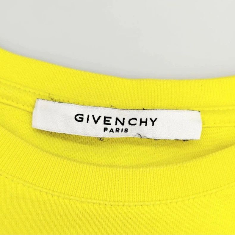 Givenchy Givenchy Sleeve label logo yellow T-shirt Size US XS / EU 42 / 0 - 3 Thumbnail