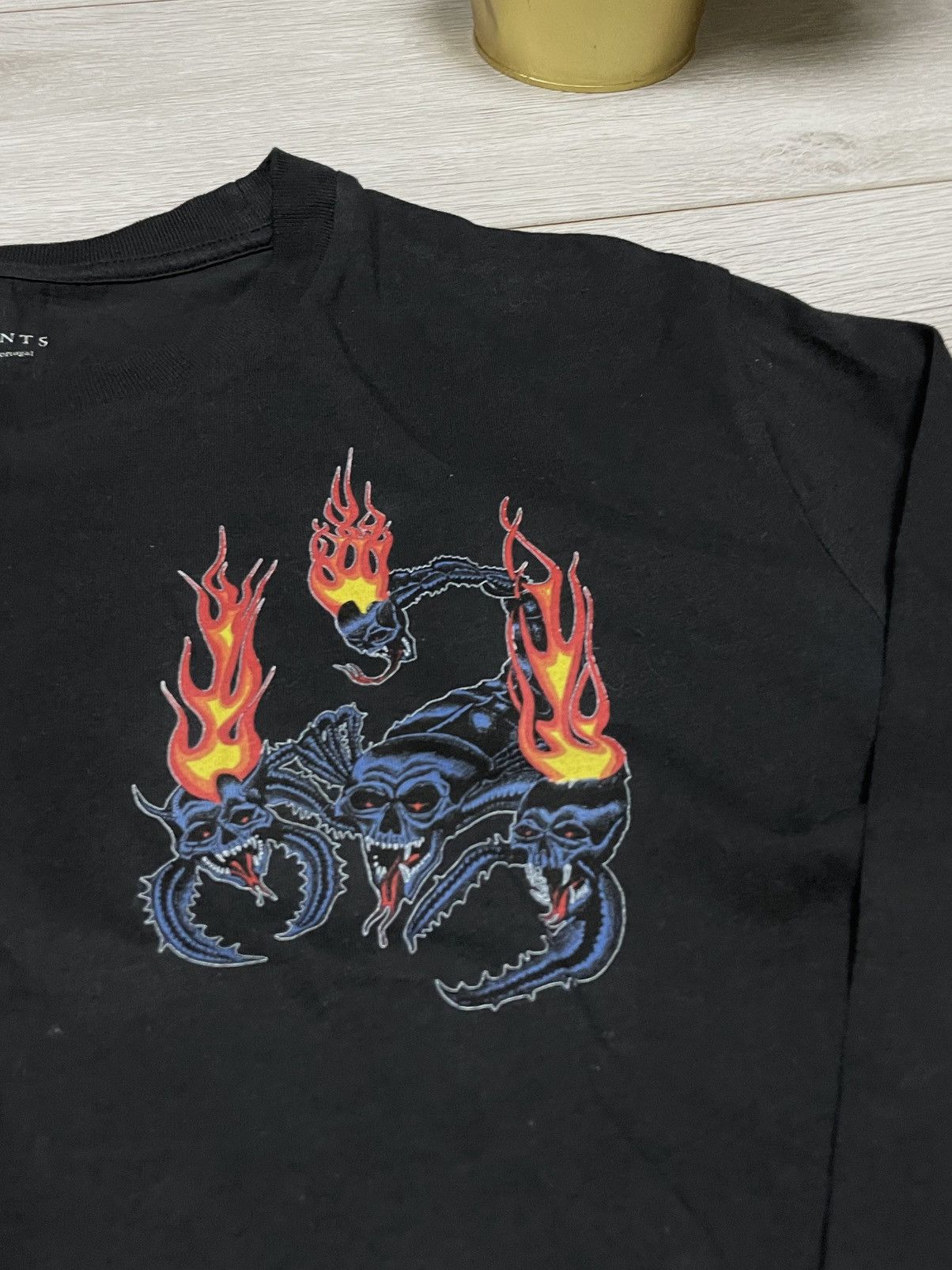Allsaints All saints long sleeve with scorpion logo skull fire Size US M / EU 48-50 / 2 - 6 Thumbnail