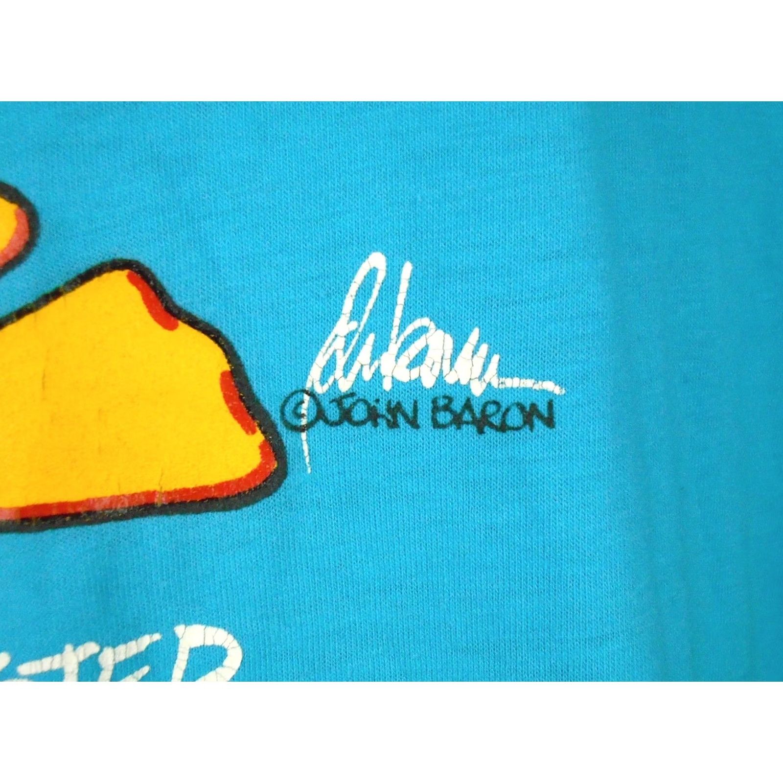 Vintage VINTAGE MALLARD-JUSTED DUCK MONTEREY CALIFORNIA CARTOON T-Shirt L 80s single stitch Men Size US L / EU 52-54 / 3 - 5 Thumbnail