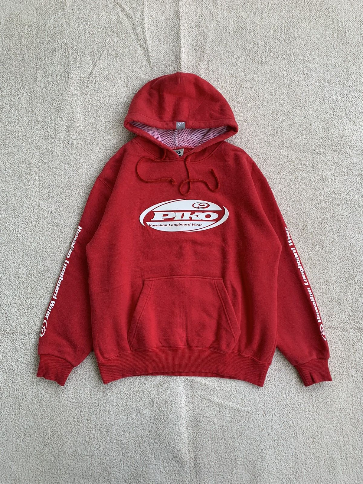 Vintage Vintage Piko Hawaiian Hoodie Sweatshirt Big Logo Size US M / EU 48-50 / 2 - 1 Thumbnail