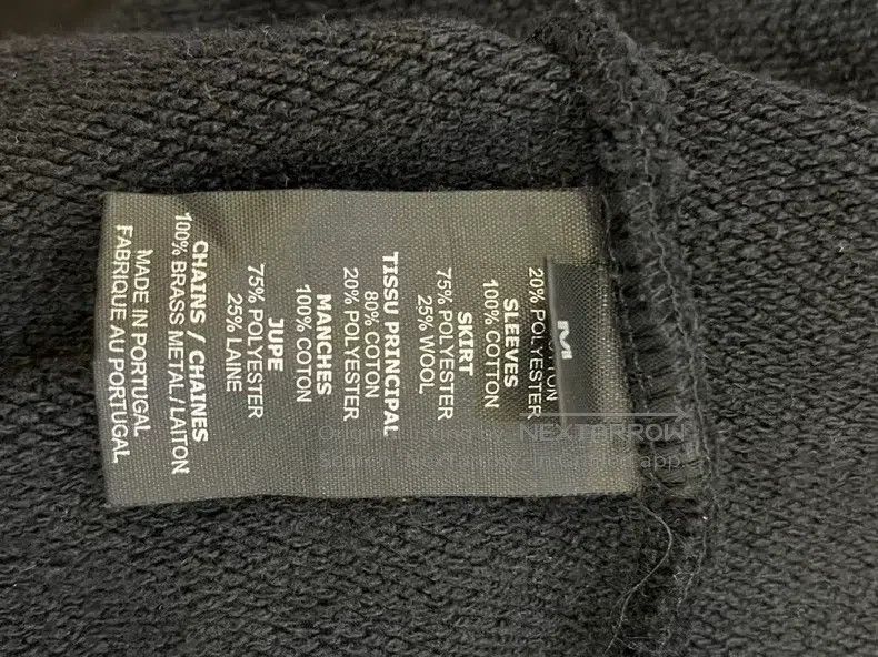 Vetements VETEMENTS Hooded Sweatshirt Dress Size M / US 6-8 / IT 42-44 - 5 Thumbnail