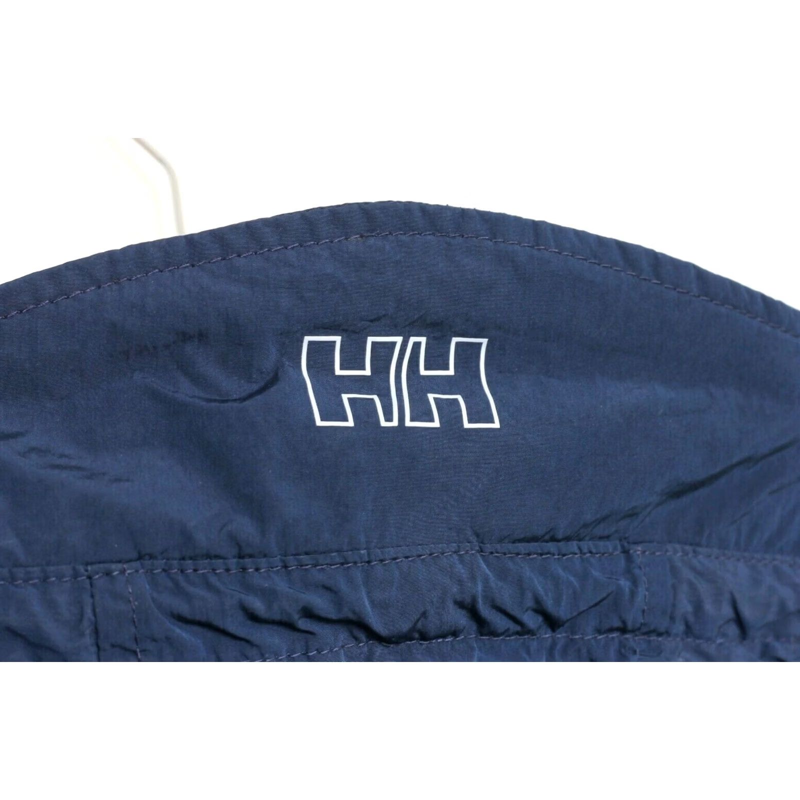 Helly Hansen HELLY HANSEN Navy Blue Hooded Lightweight Parka Jacket Women Size L MJ2561 Size L / US 10 / IT 46 - 7 Thumbnail