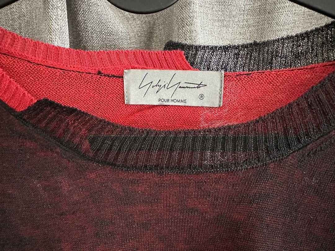 Yohji Yamamoto yohji yamamoto pour homme LAYERED PULLOVER Size US L / EU 52-54 / 3 - 3 Thumbnail