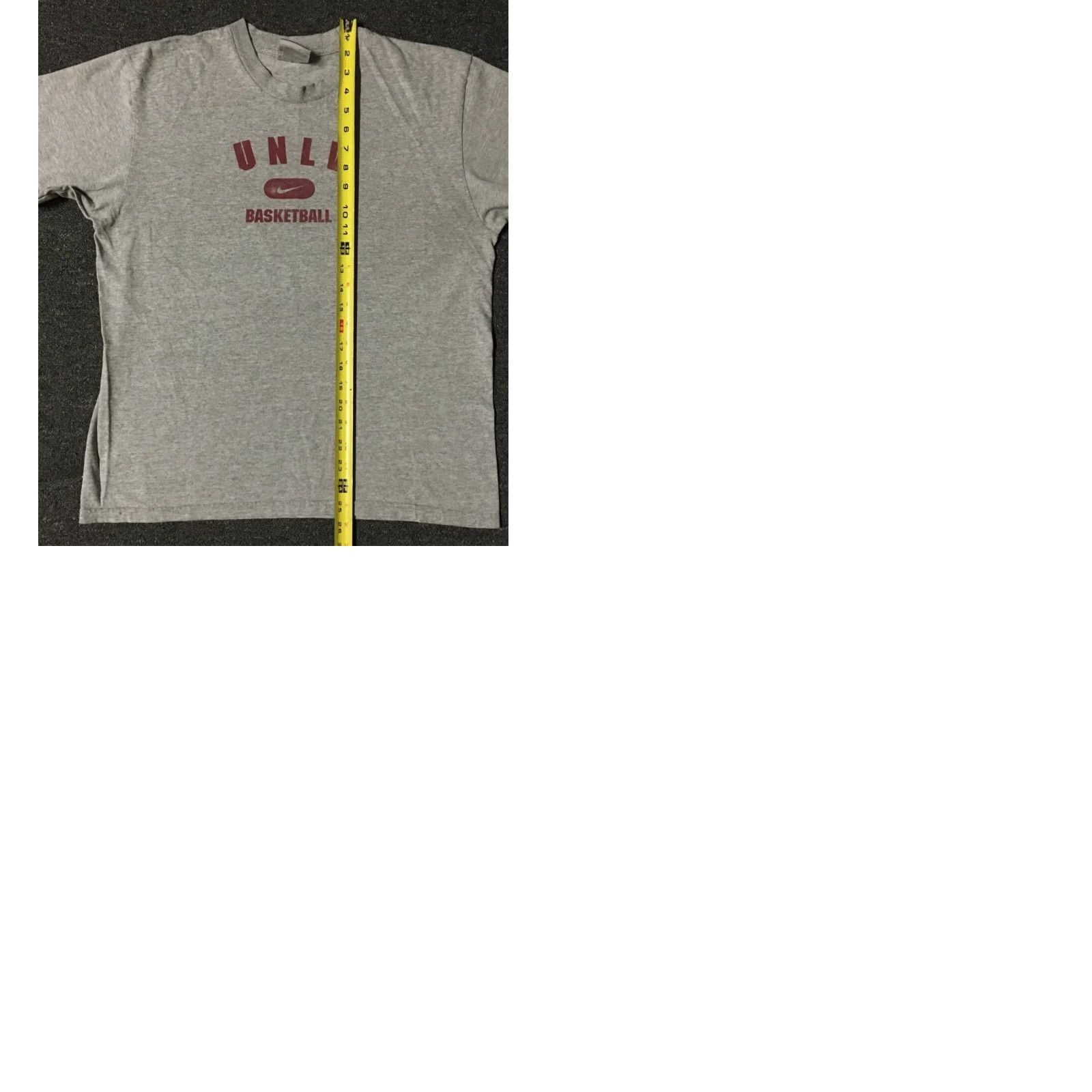 Nike VINTAGE Nike UNLV Shirt S S Gray 90s Big Swoosh Grunge School Track PE Mens Size US S / EU 44-46 / 1 - 9 Thumbnail