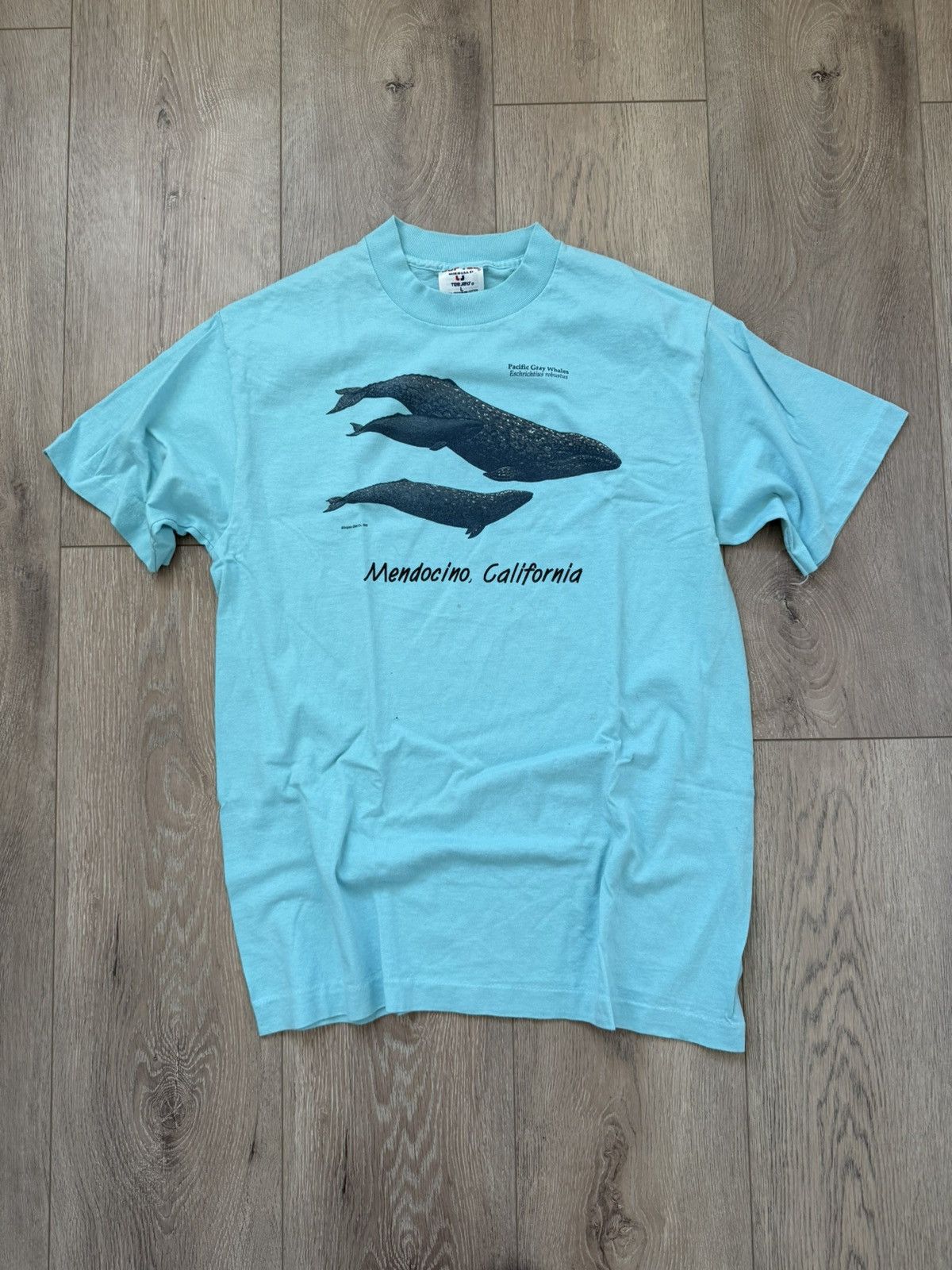 TEE JAYS × Vintage Vintage Pacific Gray Whale 1990 Size US M / EU 48-50 / 2 - 1 Thumbnail