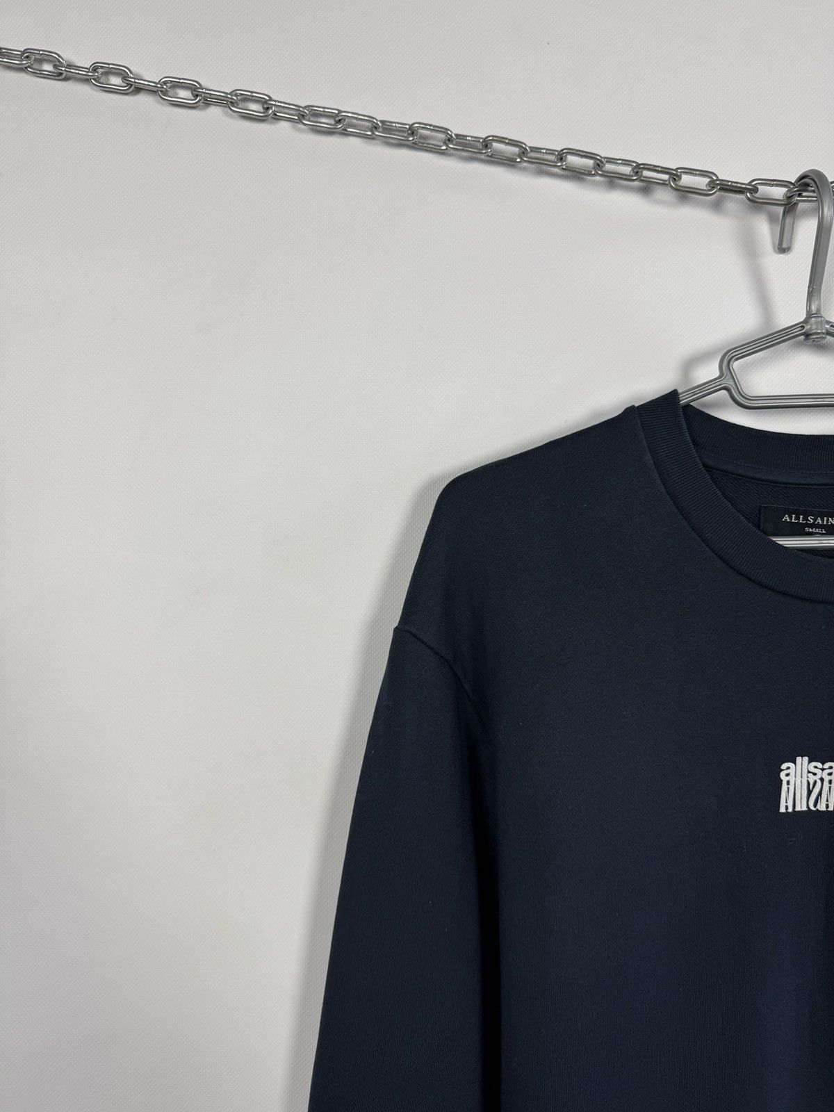 Allsaints Allsaints Refract Crew Sweatshirt Cotton Pullover Size S Size US S / EU 44-46 / 1 - 3 Thumbnail