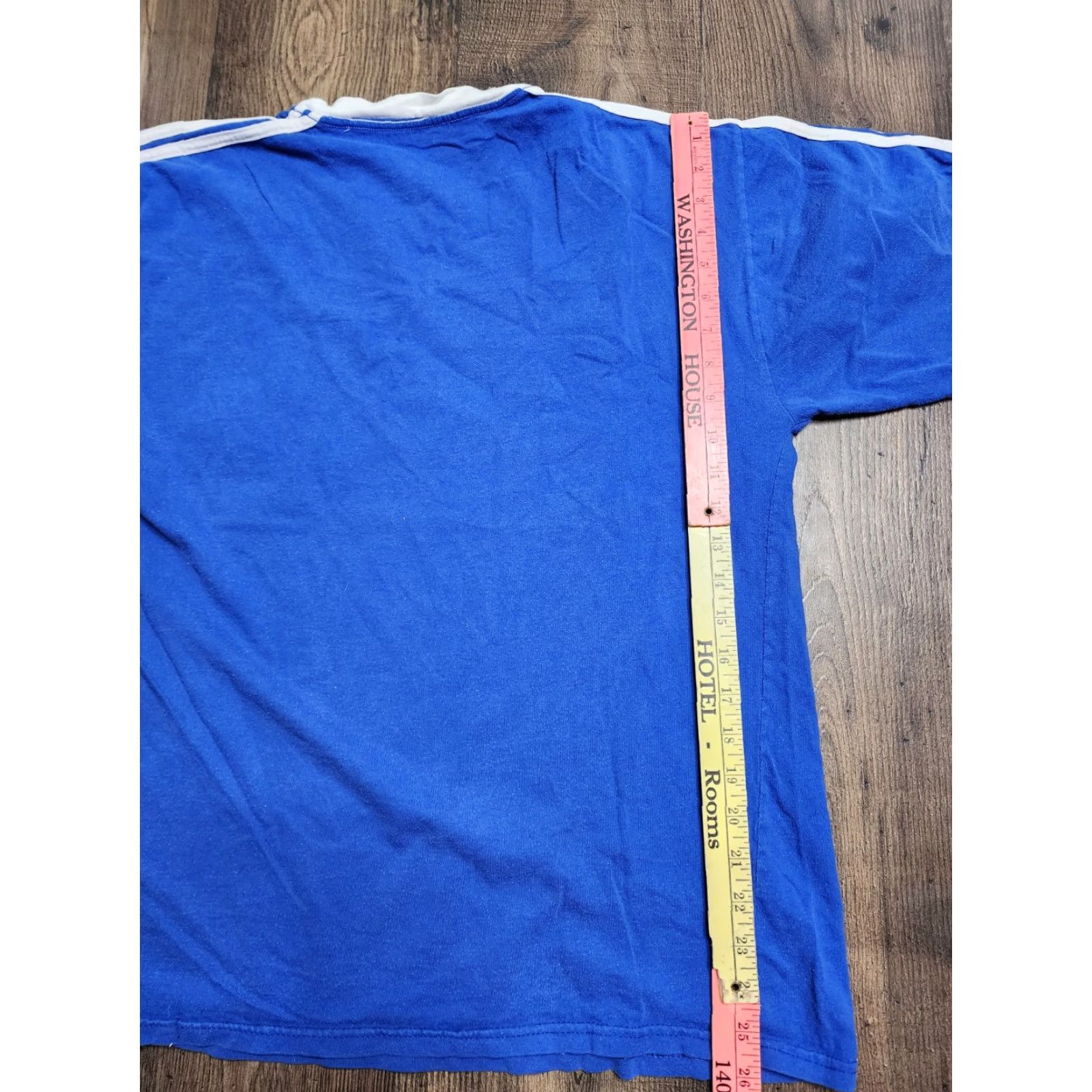 Vintage Vintage Honduras Soccer T-Shirt Mens Medium Blue 90s Logo Casual Athletic Size US M / EU 48-50 / 2 - 2 Thumbnail