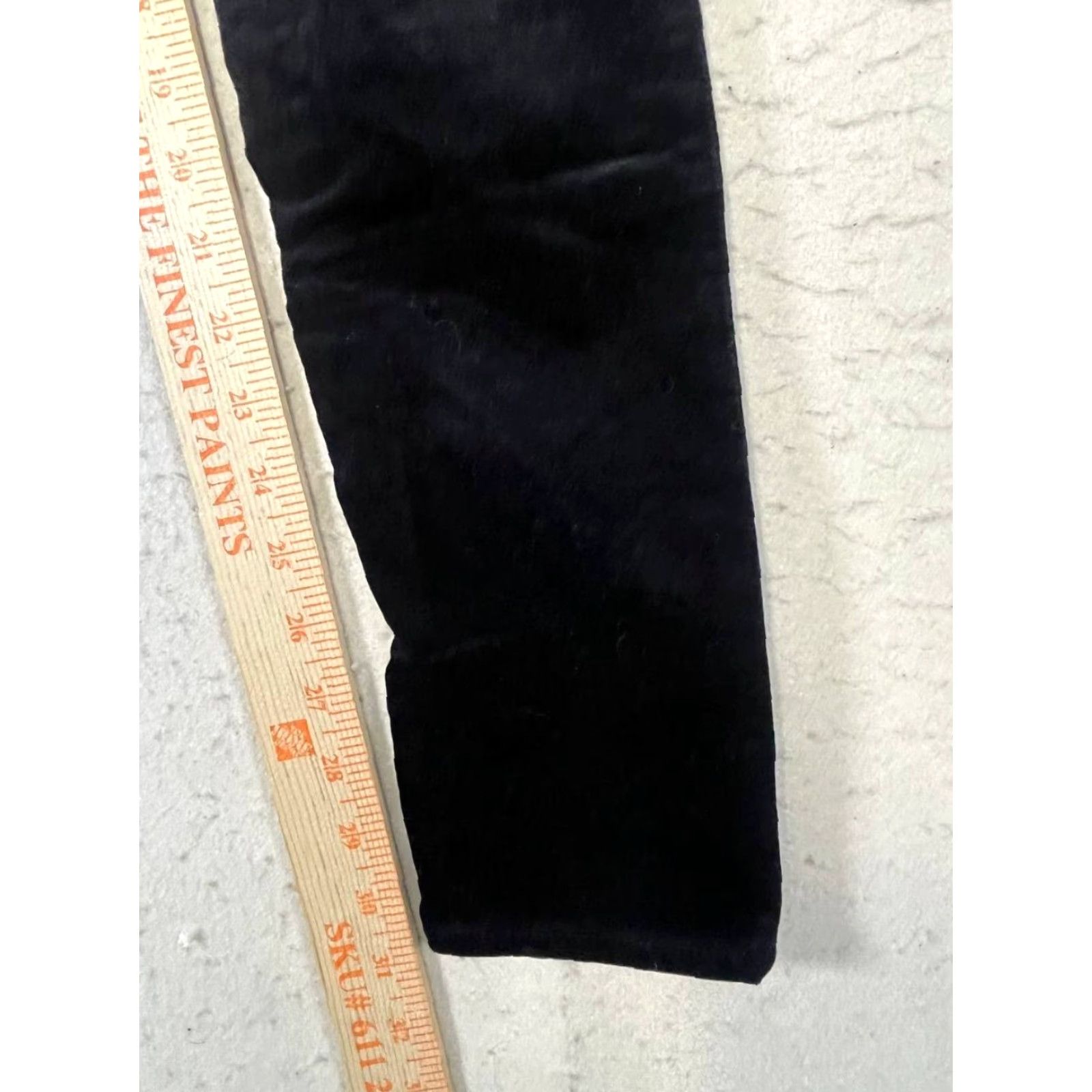 Velvet AG Adriano Goldschmied The Legging Super Skinny Jeans Ankle Black Size 25 Womens Slim Cotton Blend Velvet 25 Size 42" / US 20 - 4 Thumbnail