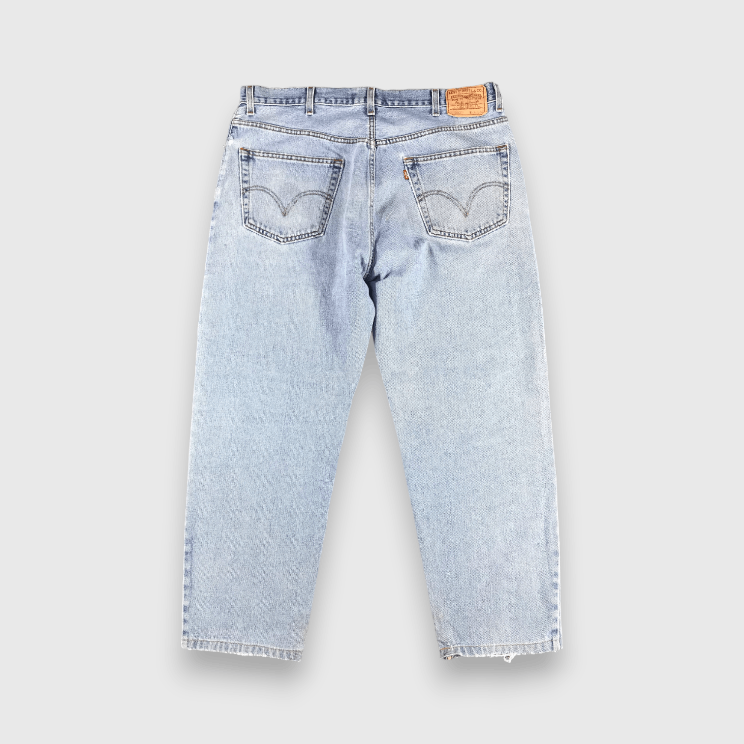 Levi's Vintage Light Wash Levis 550 Jeans-J1696 Size US 40 / EU 56 - 2 Thumbnail