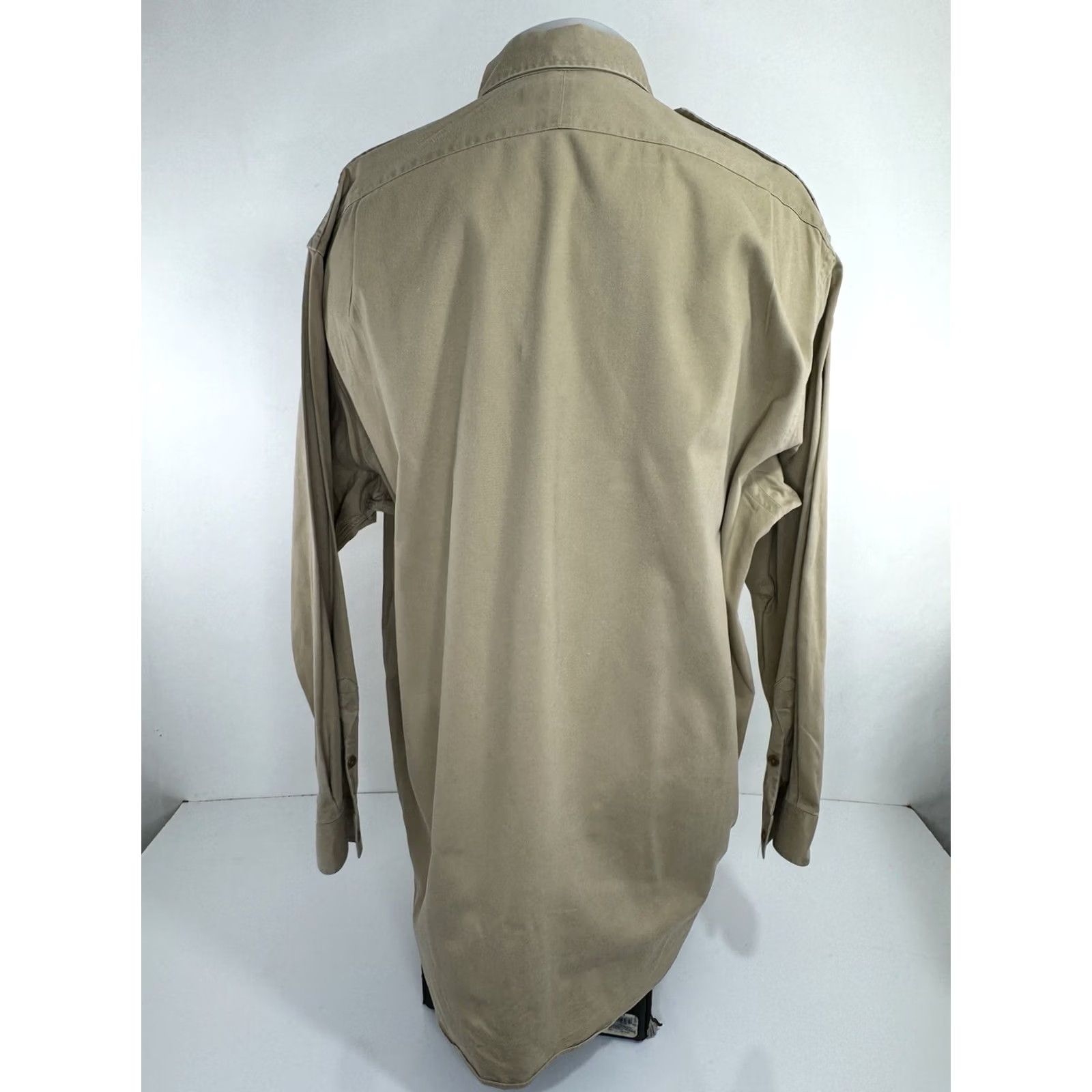 Polo Ralph Lauren POLO RALPH LAUREN Work Shirt Mens XL / 2XL Safari Ranch Bush Epaulets Size US XL / EU 56 / 4 - 3 Thumbnail