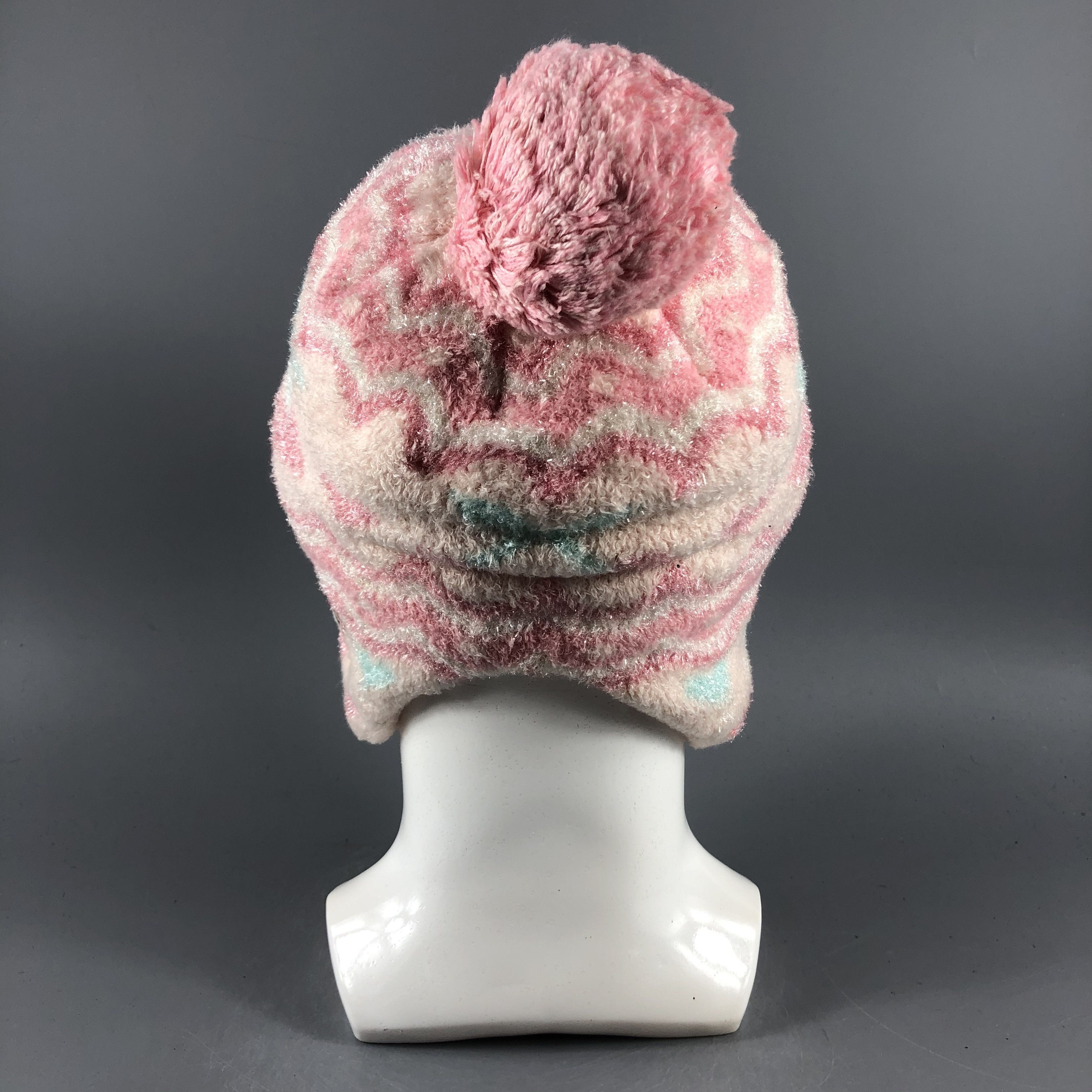 Japanese Brand × Vintage Womens Sanrio Ear Flap Hat Beanie Snow Hat Snow Cap -D466 Size ONE SIZE - 2 Thumbnail