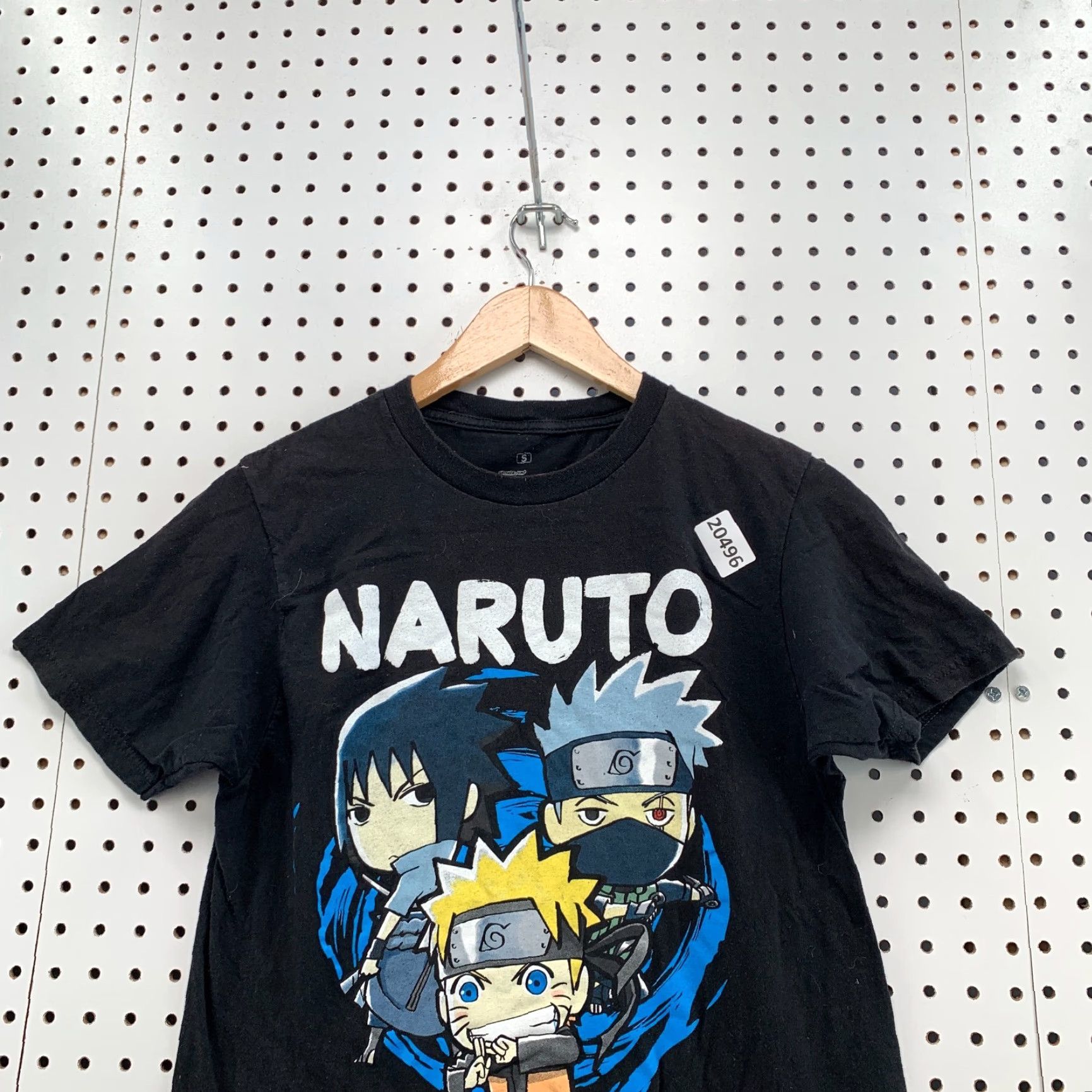 Ripple Junction Naruto Anime Shirt Black Ripple Junction Adult Small Short Sleeve 16.5x27 Mens Shirt Naruto Anime Black Ripple Junction Small 16.5x27 Size US S / EU 44-46 / 1 - 2 Thumbnail