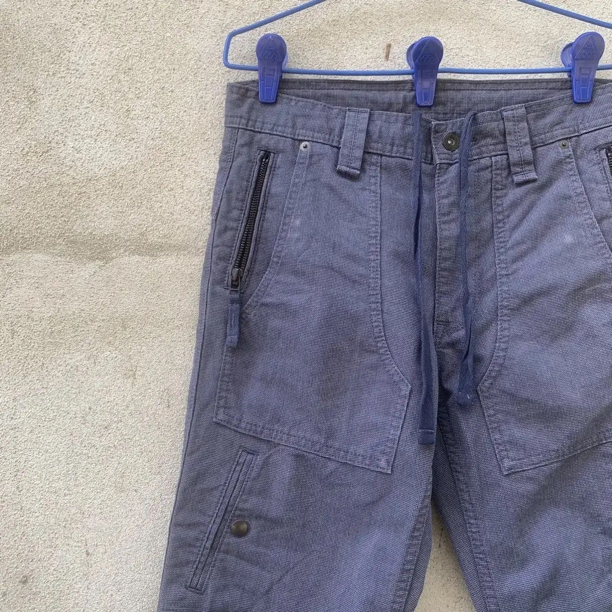 PPFM HEAVY COTTON TROUSERS JAPANESE CARGO MULTIPOCKET RUGGED PANT Size US 30 / EU 46 - 5 Thumbnail
