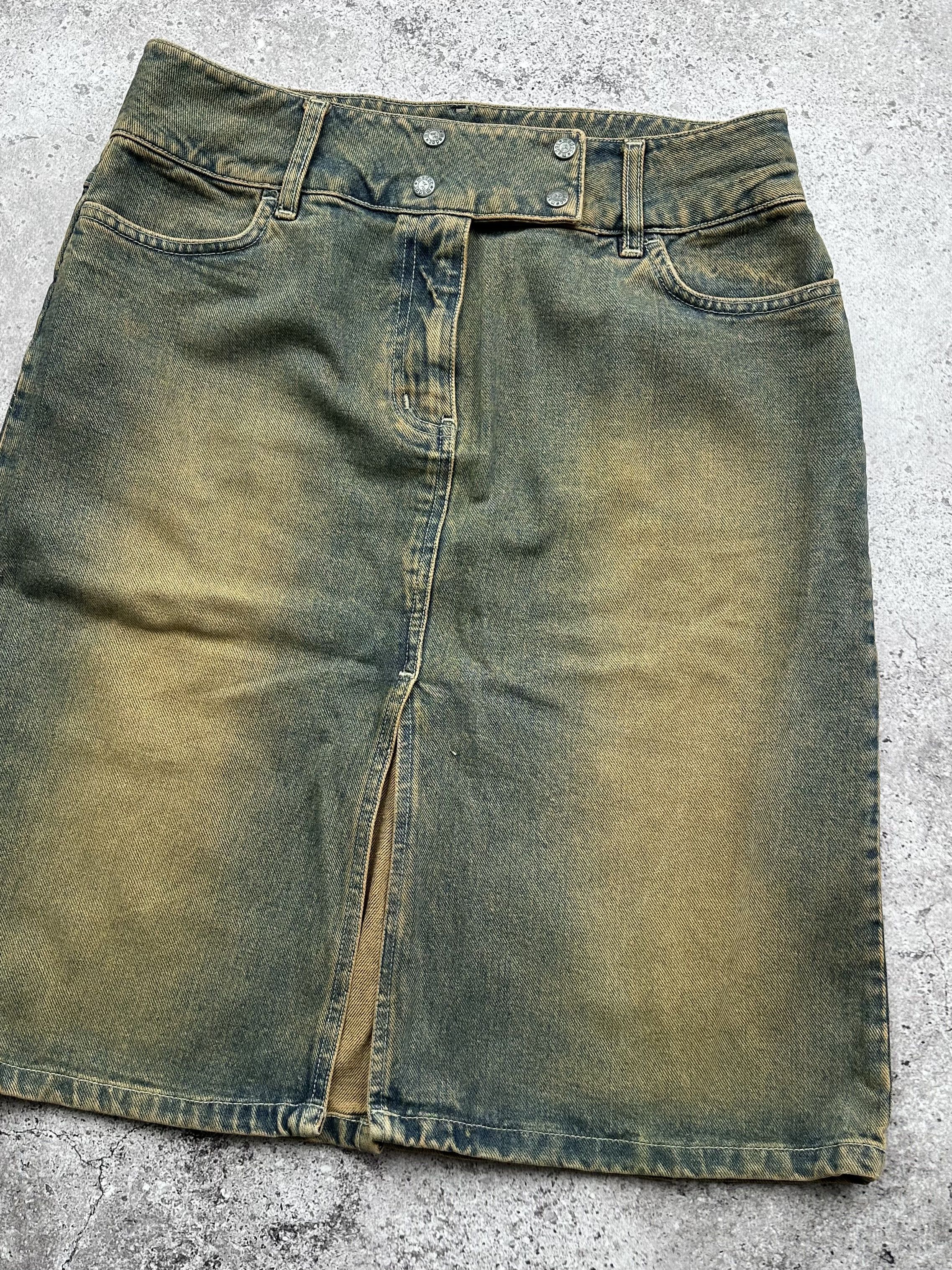 Japanese Brand Vintage Faded Skirt C256(V525) Size 28" / US 6 / IT 42 - 3 Thumbnail